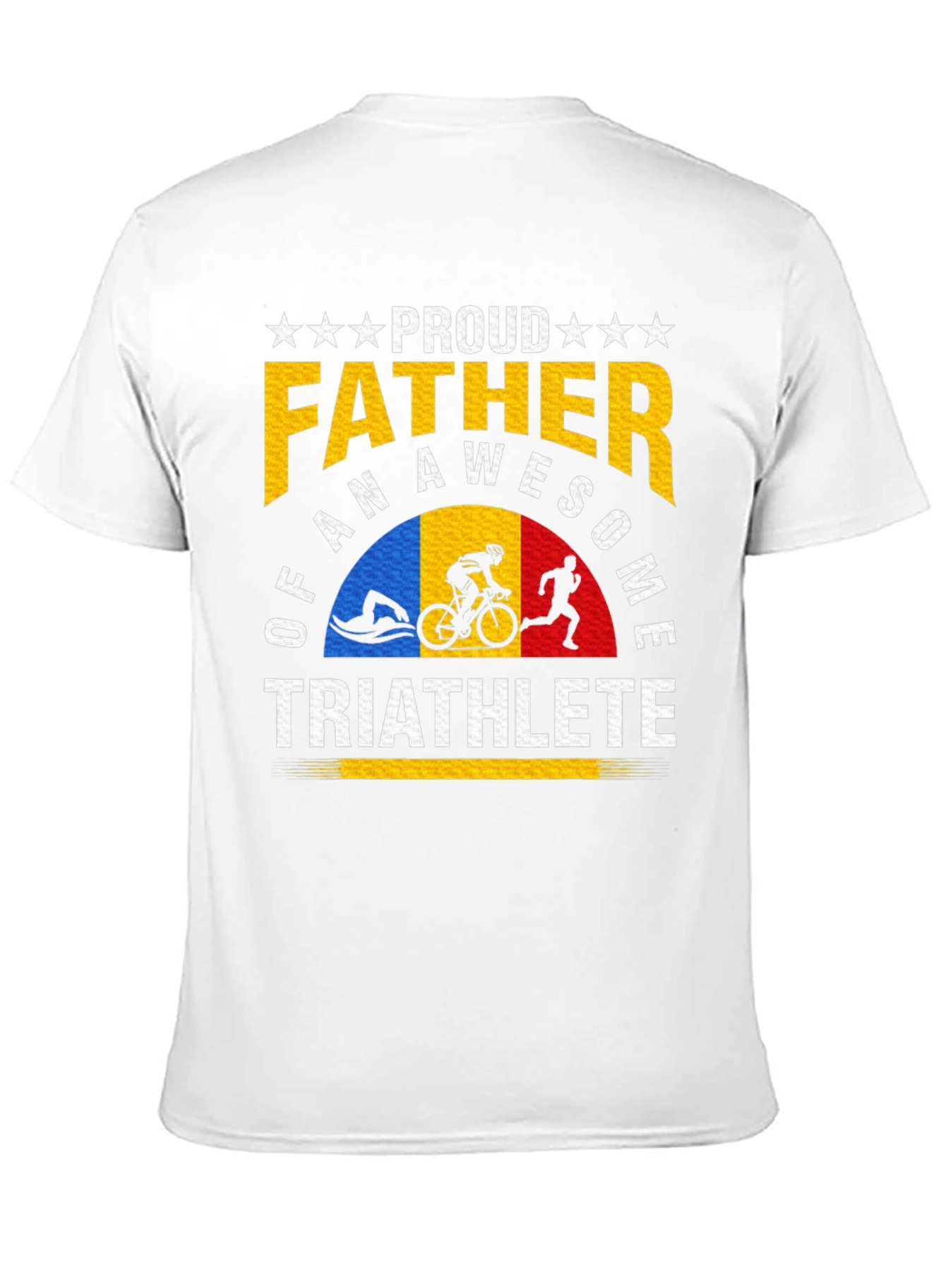 Proud Father of an Awesome Triathlete T-Shirt
