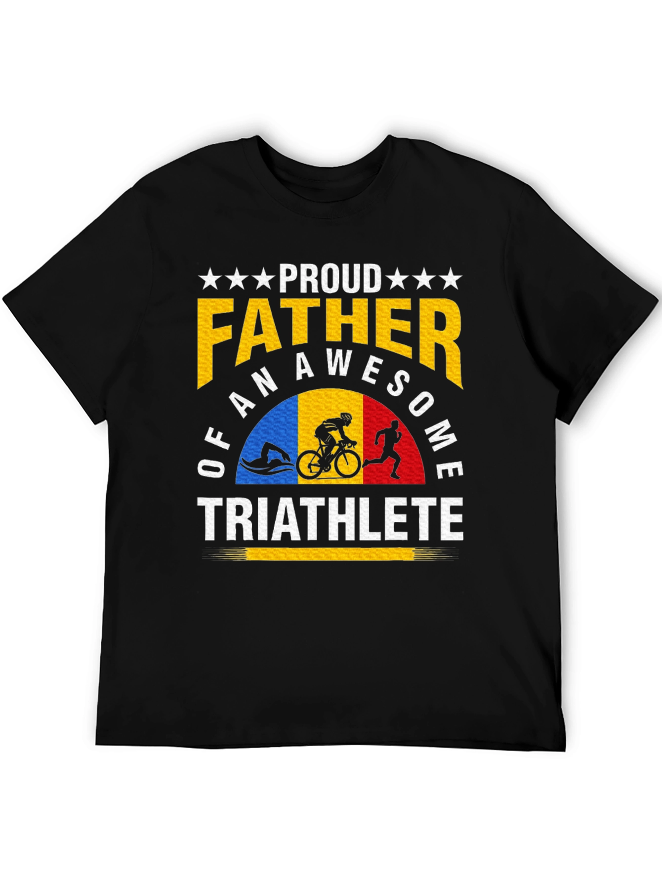 Proud Father of an Awesome Triathlete T-Shirt