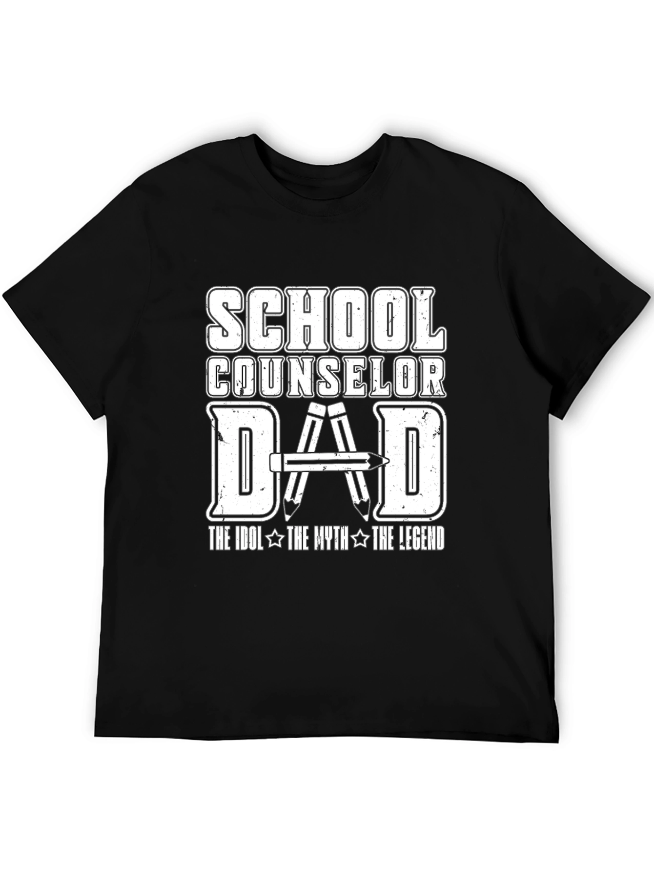 School Counselor Dad Graphic T-Shirt