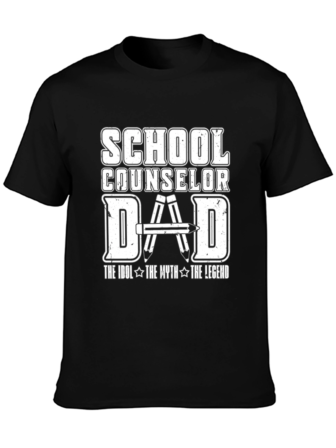 School Counselor Dad Graphic T-Shirt