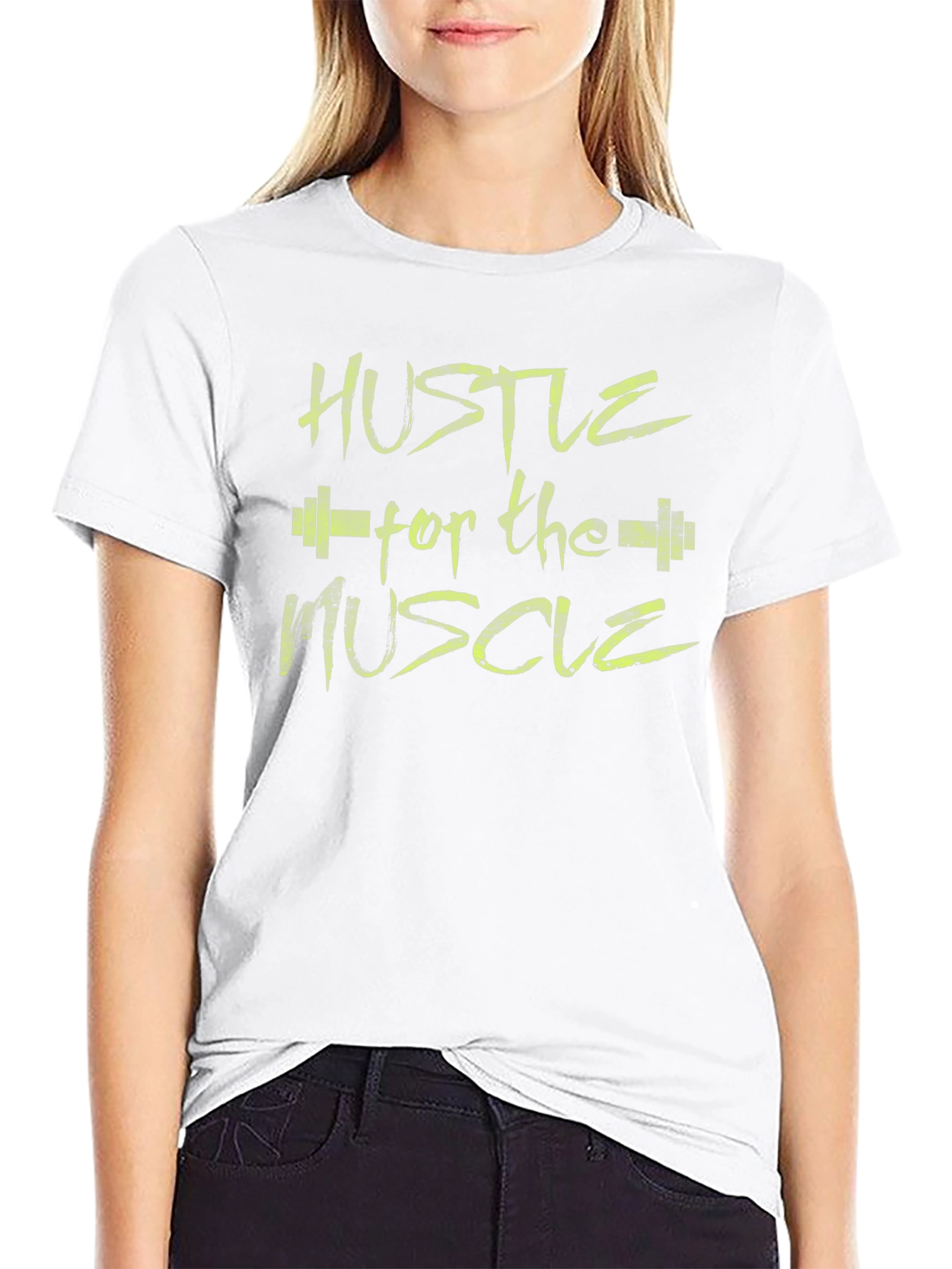Hustle for the Muscle Workout T-Shirt