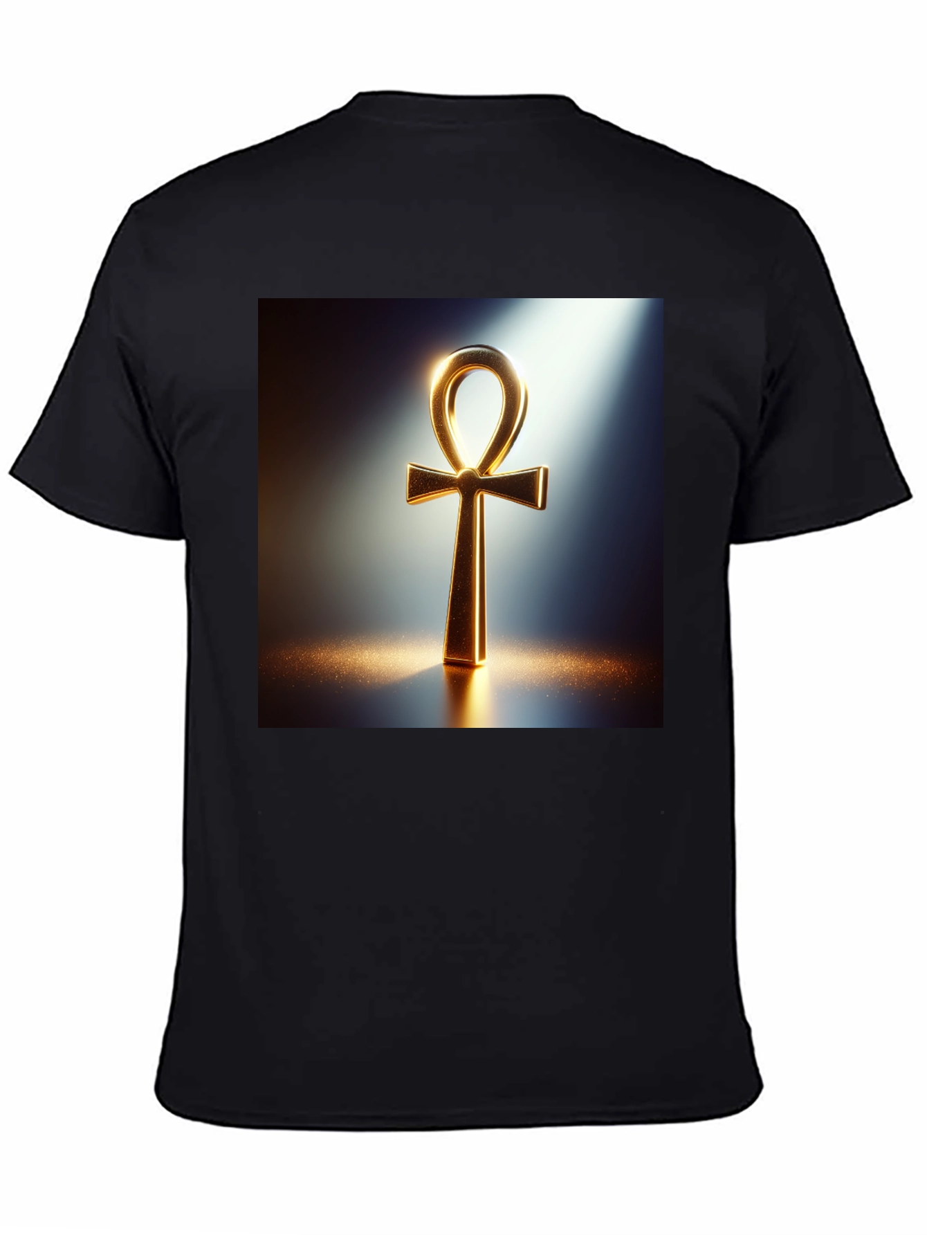Ankh Graphic Tee - Stylish Egyptian Symbol