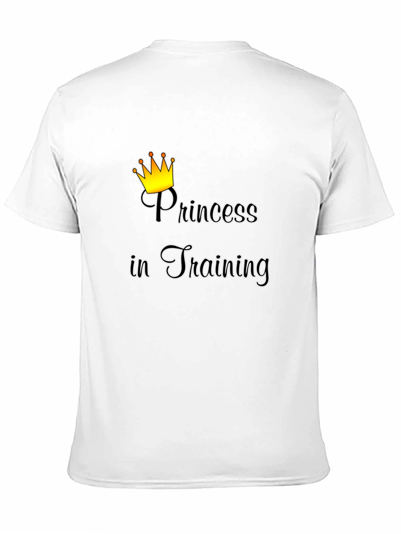 Princess In Training T-Shirt Black