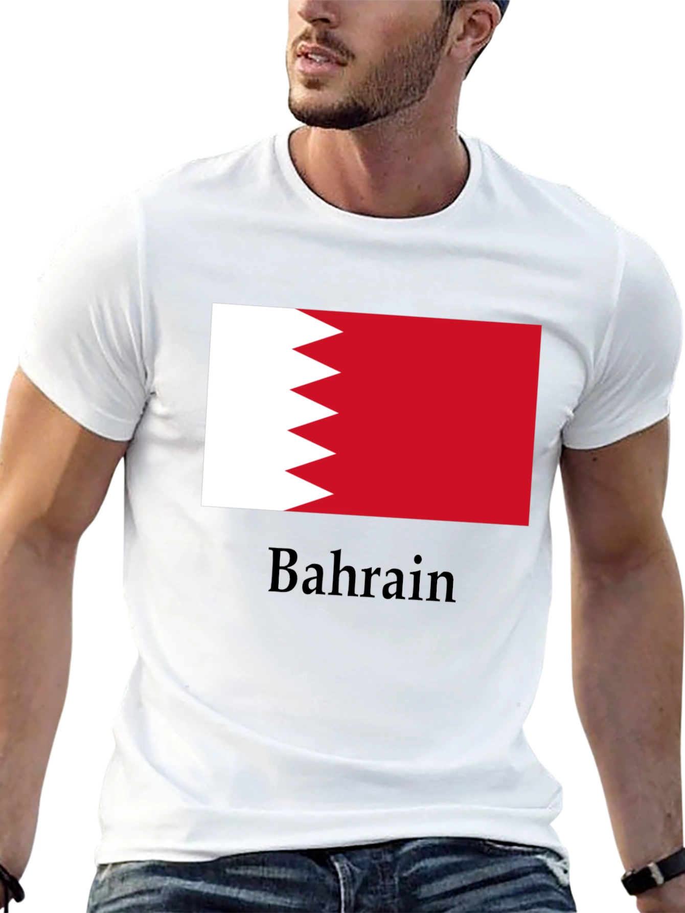 Bahrain Flag T-Shirt - Patriotic Pride