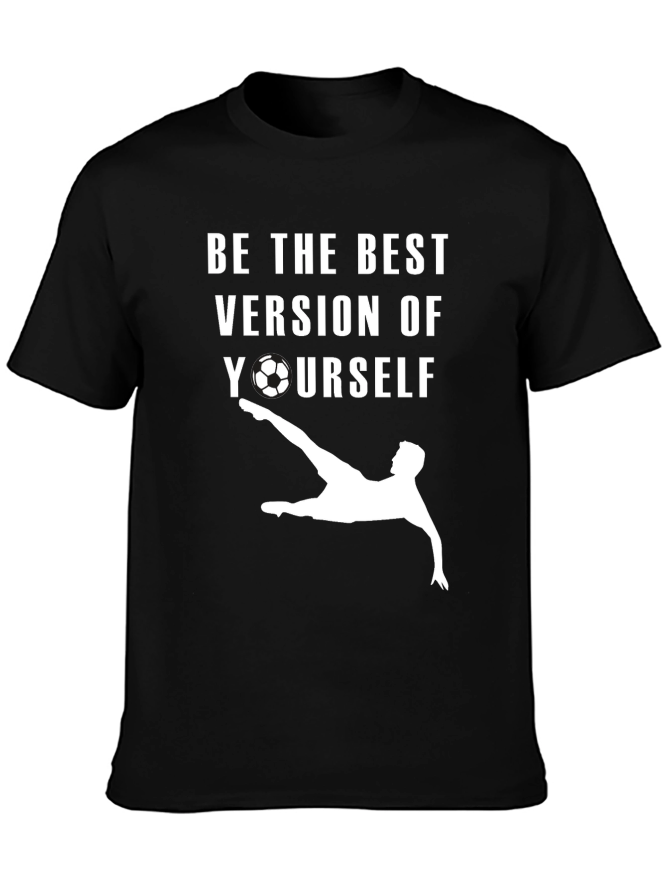 Be The Best Version Soccer Graphic Tee