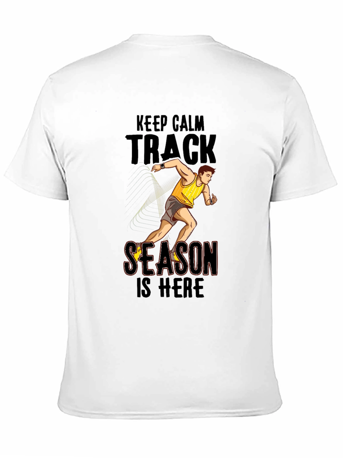 Keep Calm Track Season Here T-Shirt