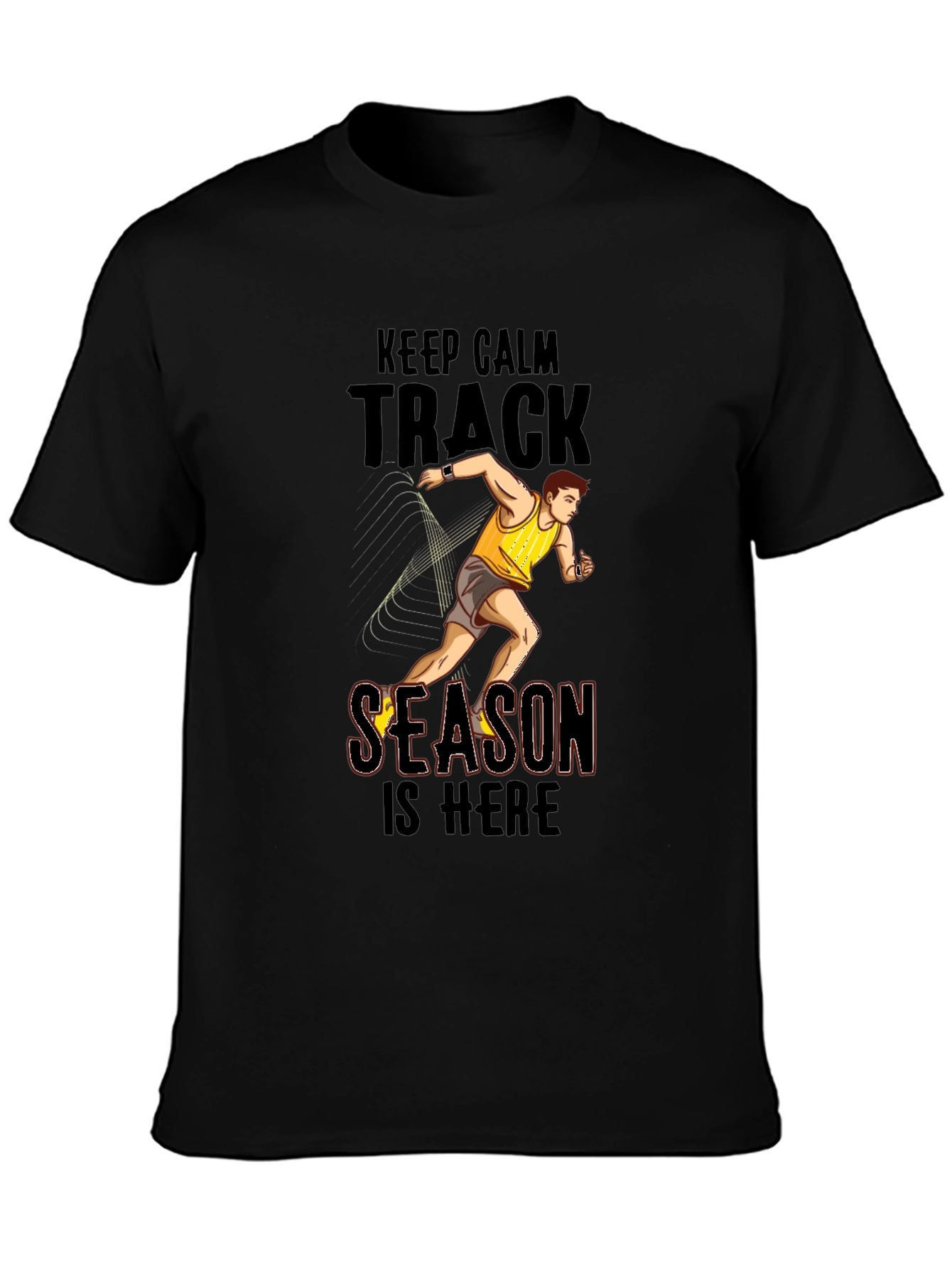 Keep Calm Track Season Here T-Shirt