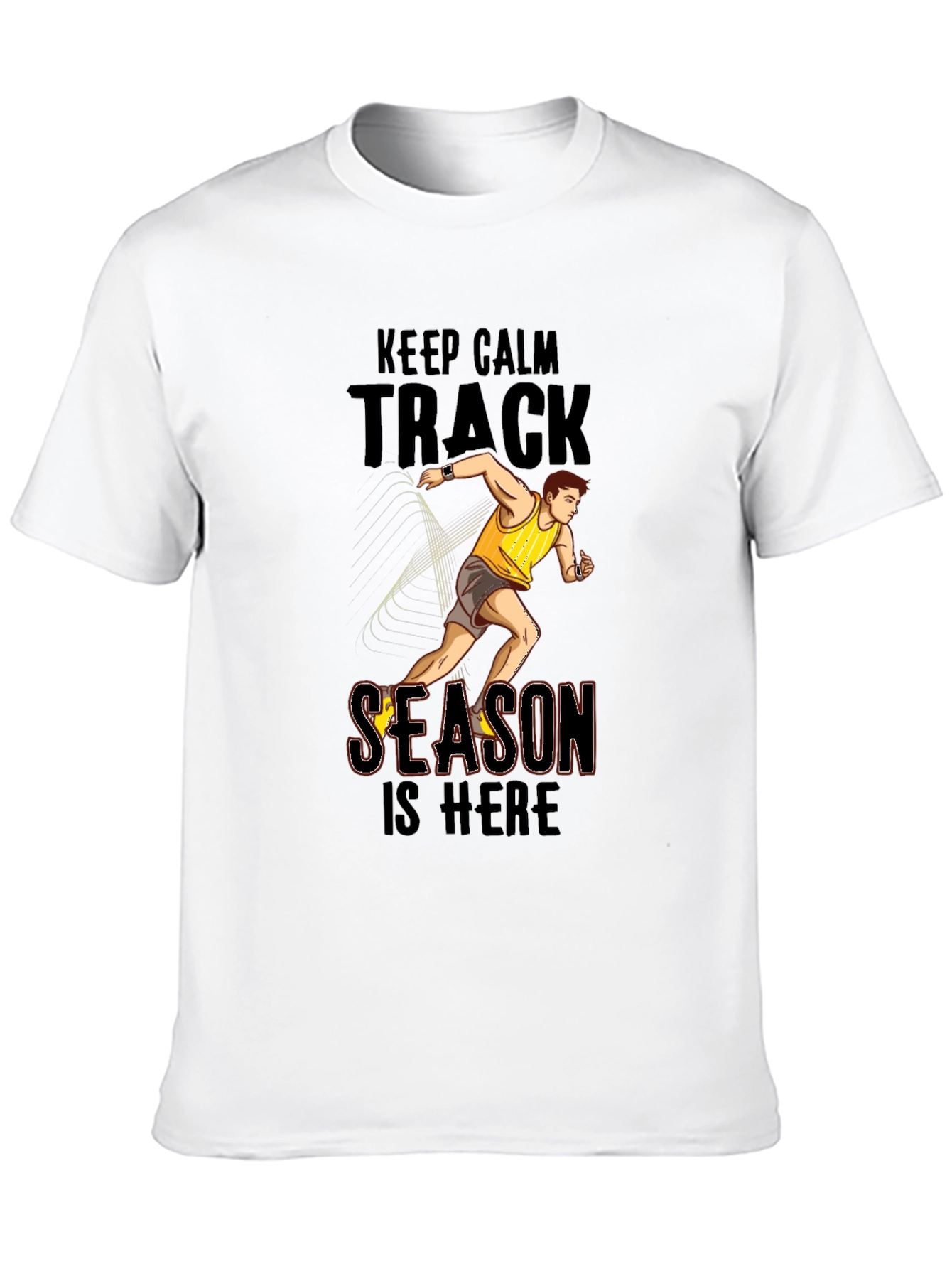Keep Calm Track Season Here T-Shirt