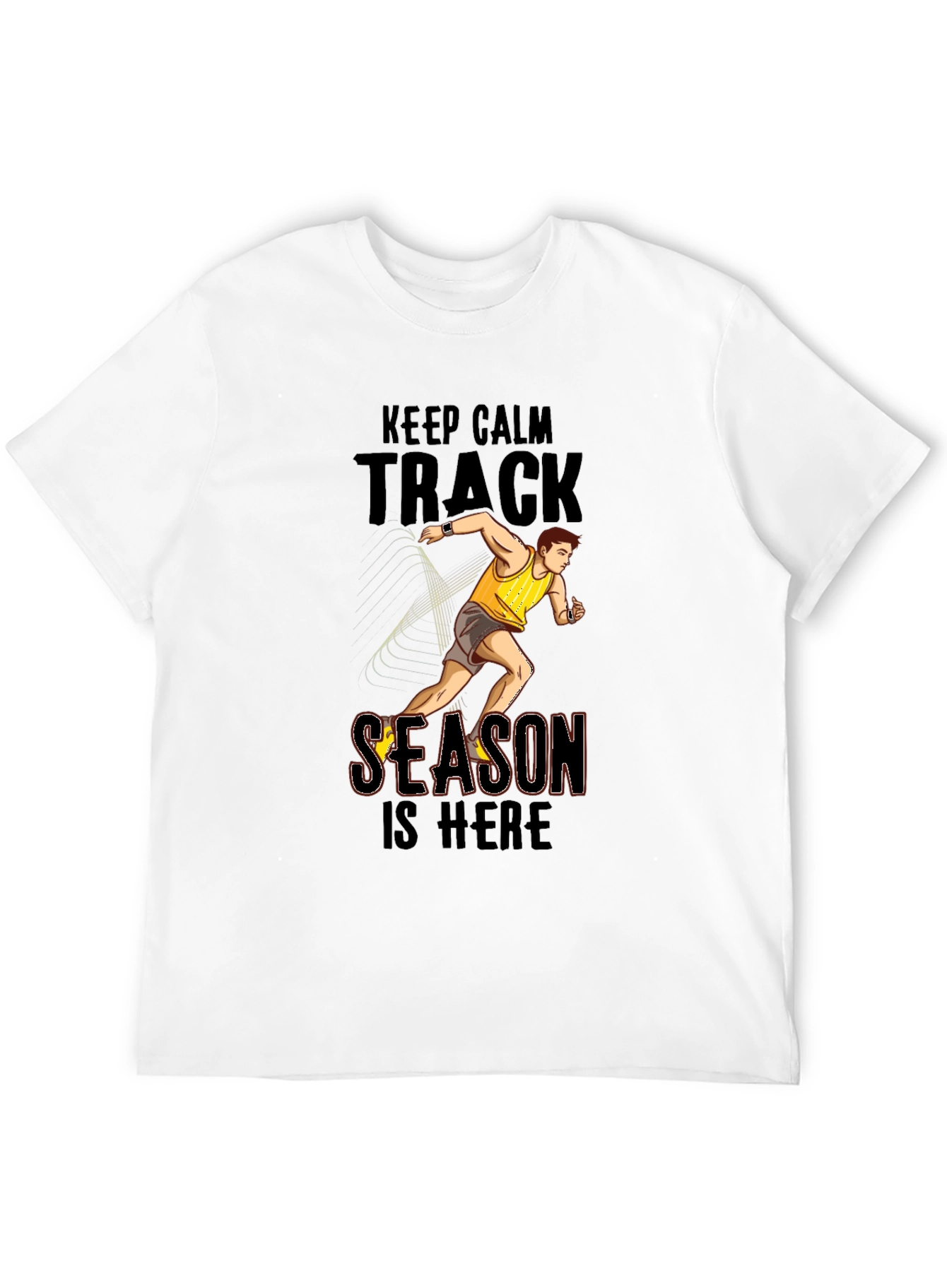 Keep Calm Track Season Here T-Shirt