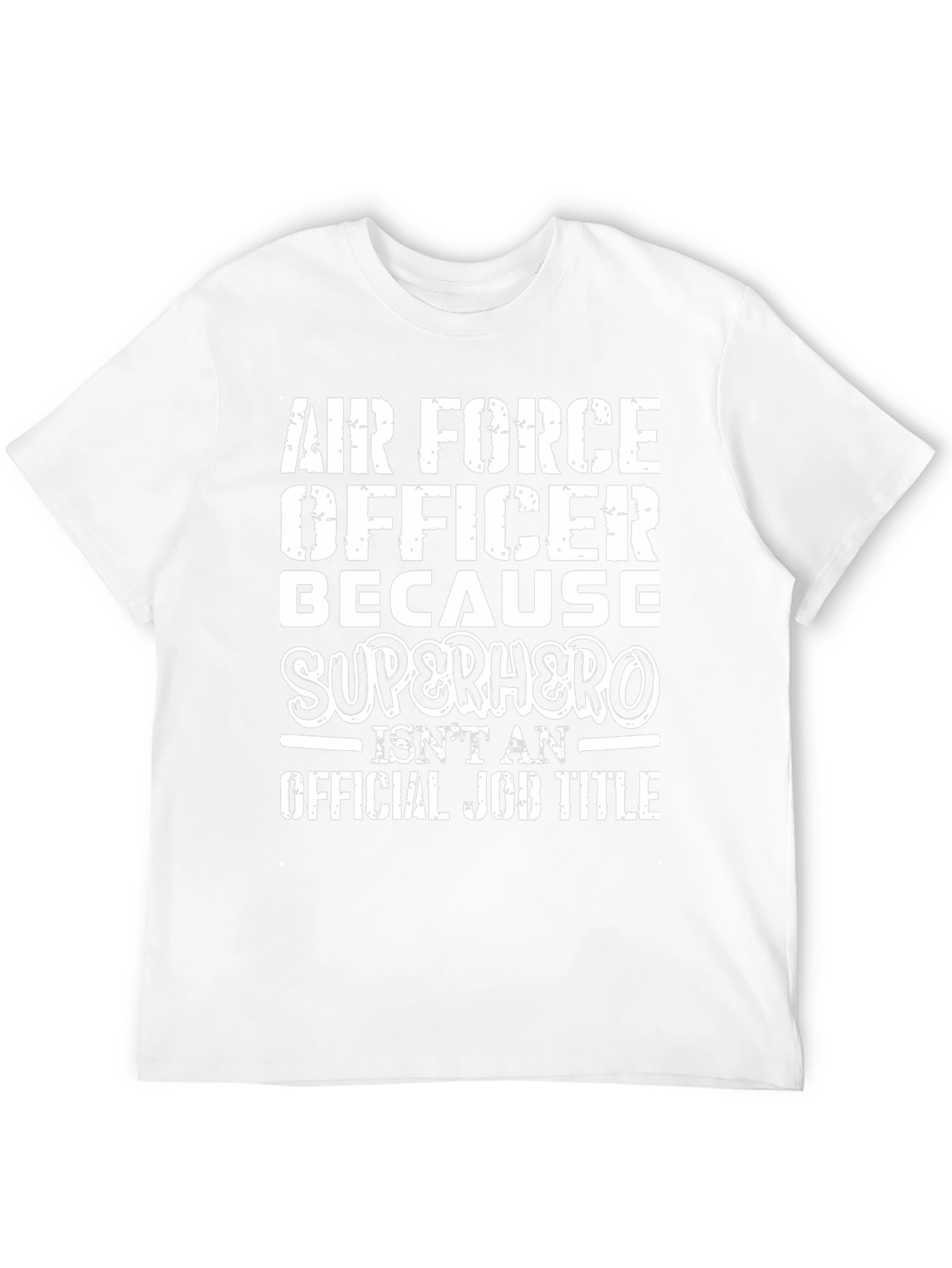 Air Force Officer Superhero T-Shirt