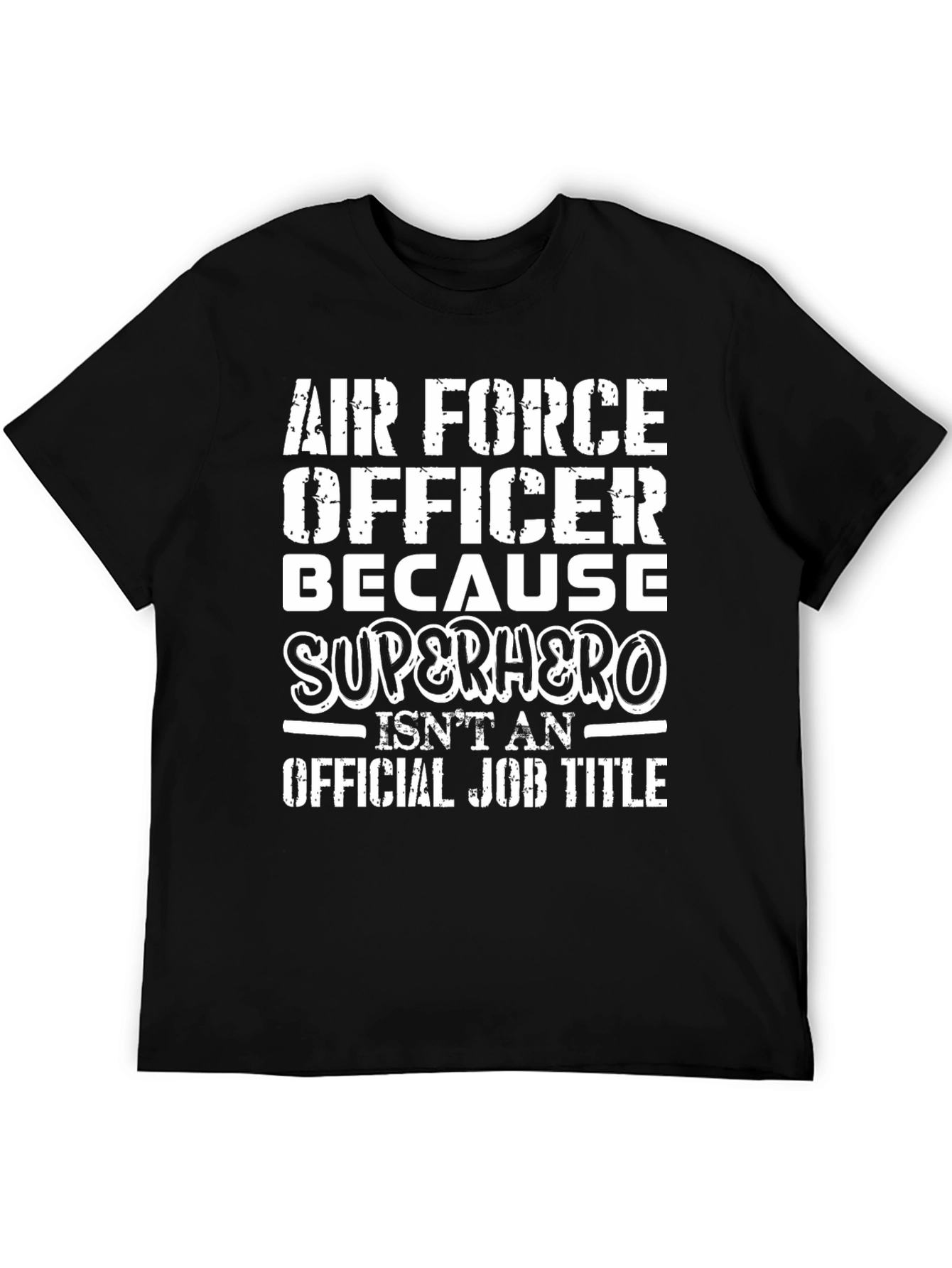 Air Force Officer Superhero T-Shirt