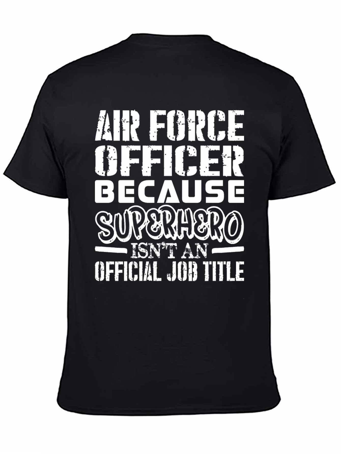 Air Force Officer Superhero T-Shirt