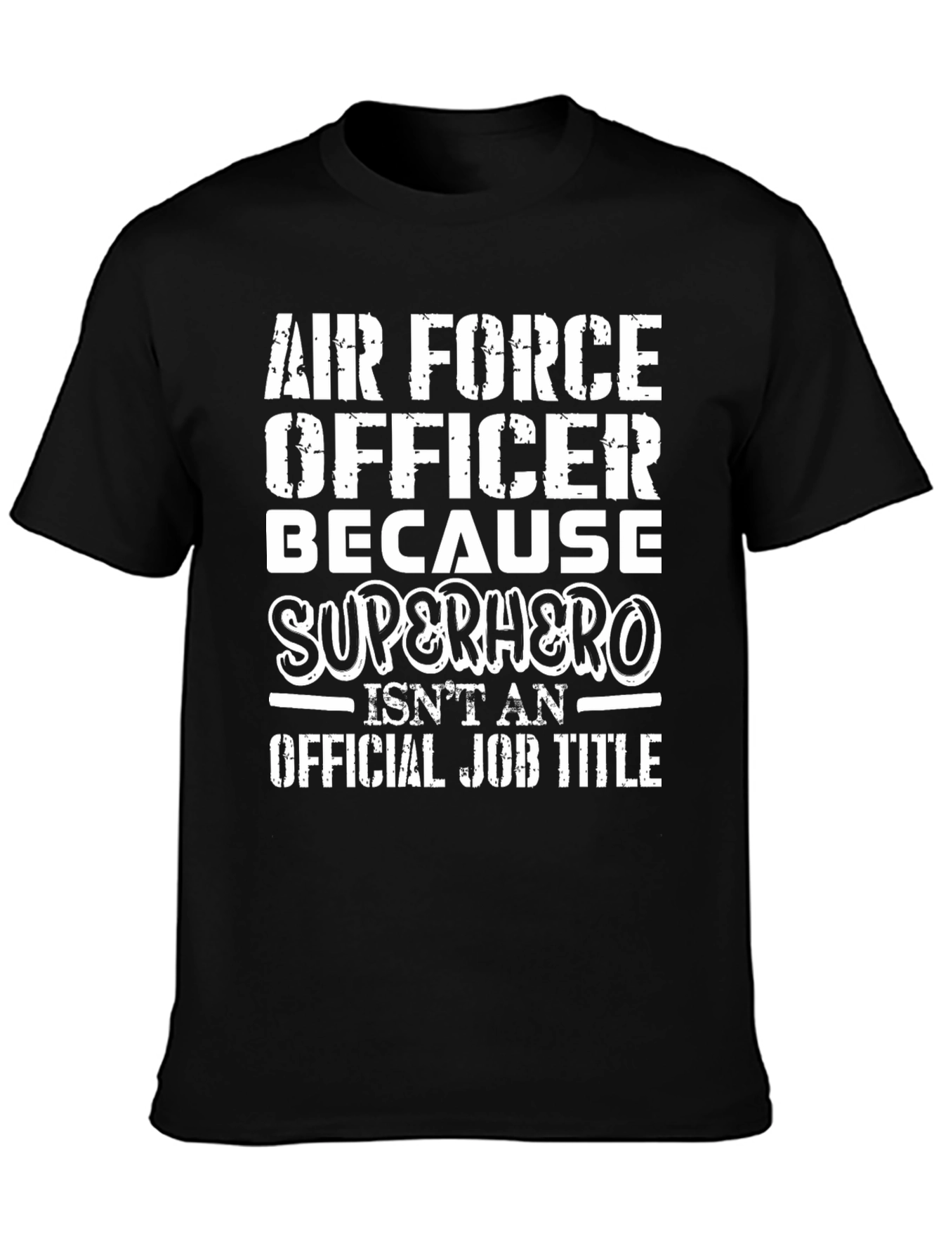 Air Force Officer Superhero T-Shirt