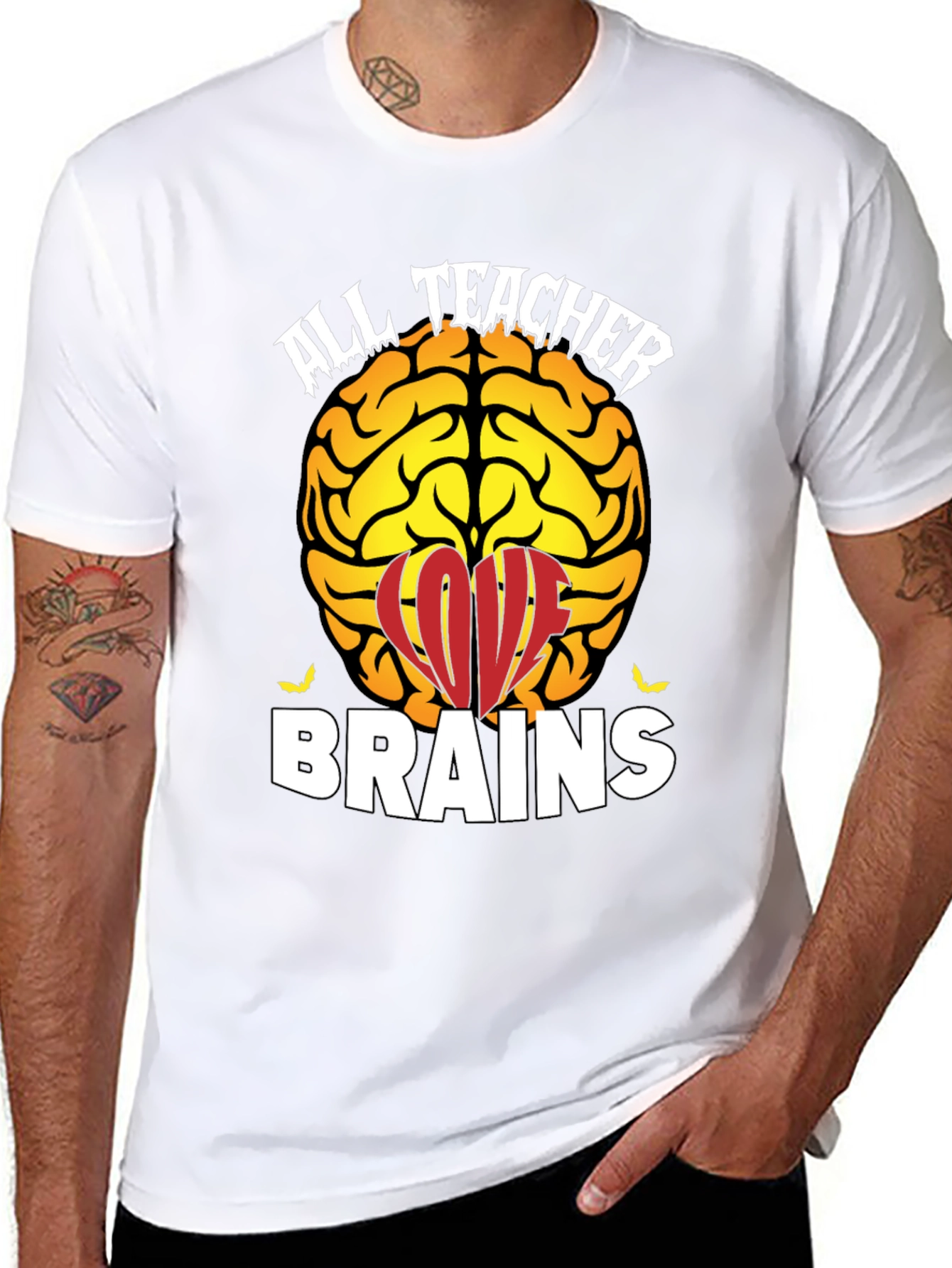 All Teacher Brains T-Shirt