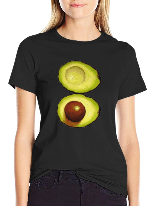 Avocado Graphic Print T-Shirt