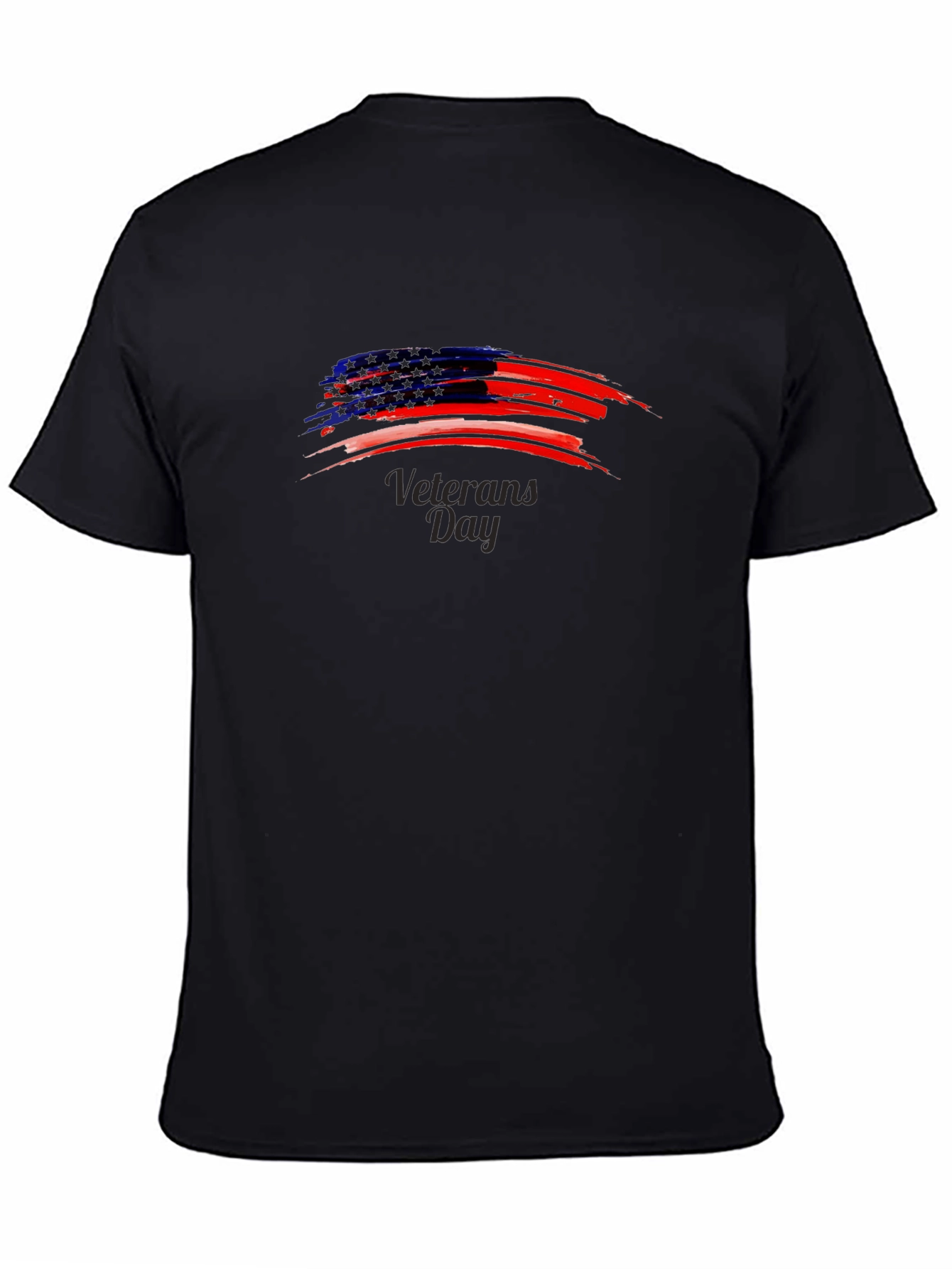Veterans Day T-Shirt - American Flag Design