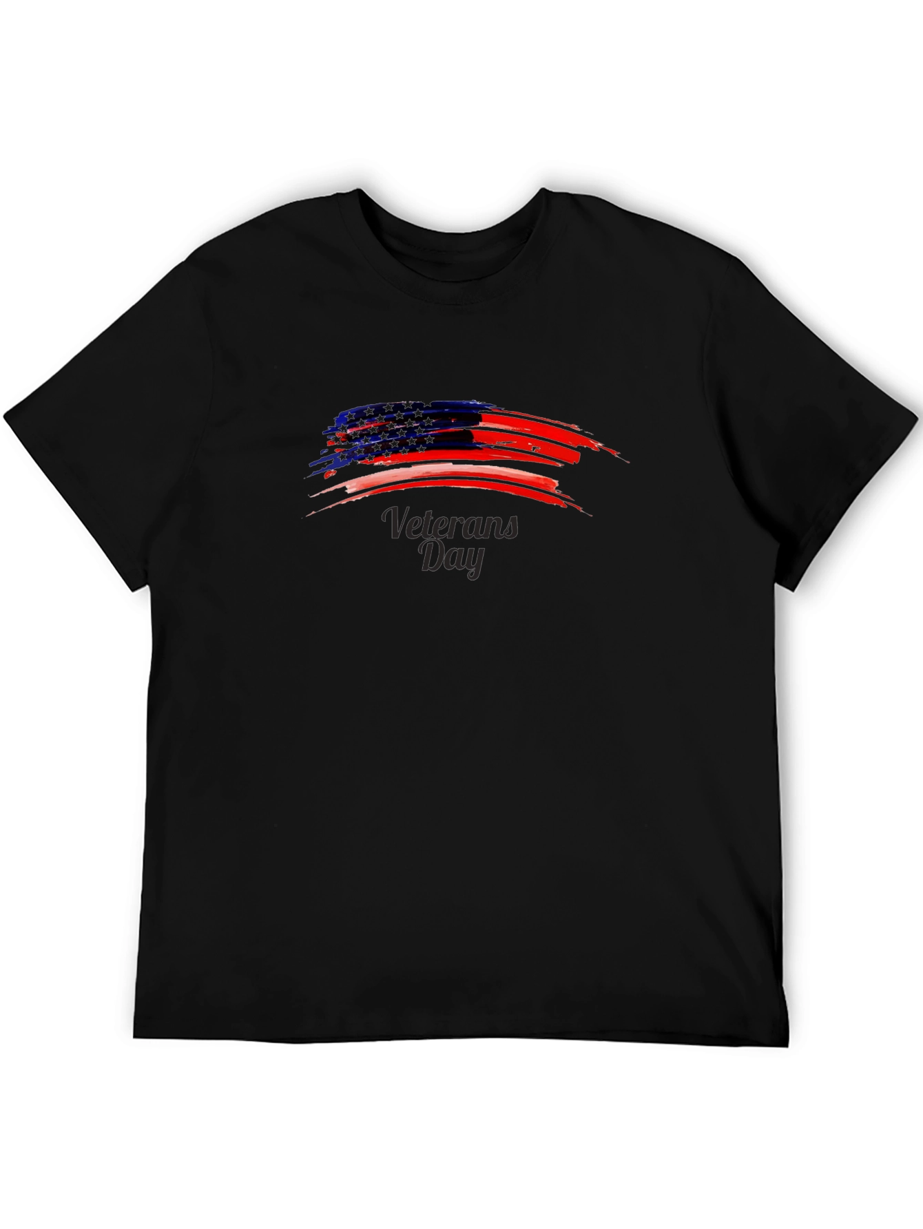 Veterans Day T-Shirt - American Flag Design