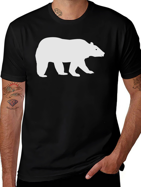 Bear Graphic Black T-Shirt