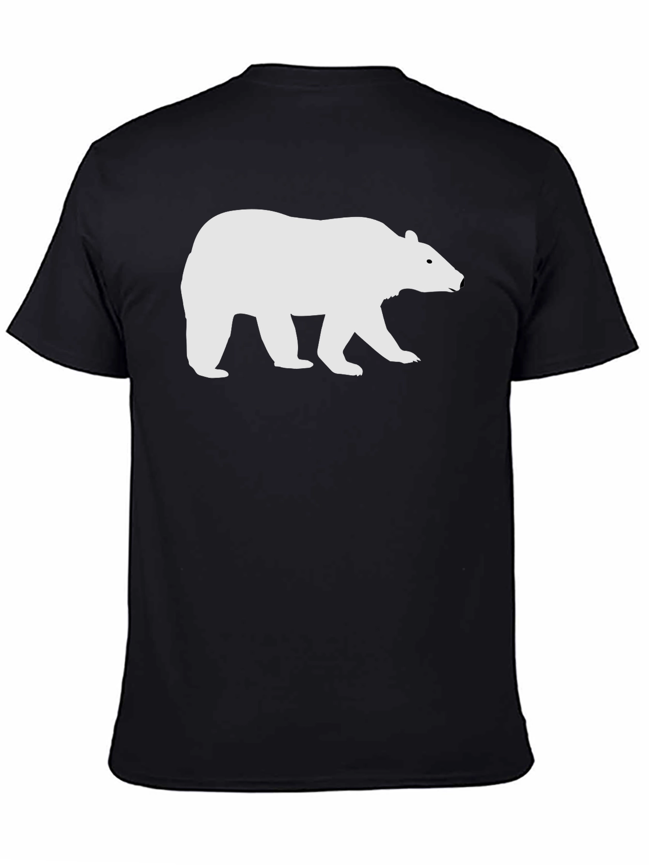 Bear Graphic Black T-Shirt