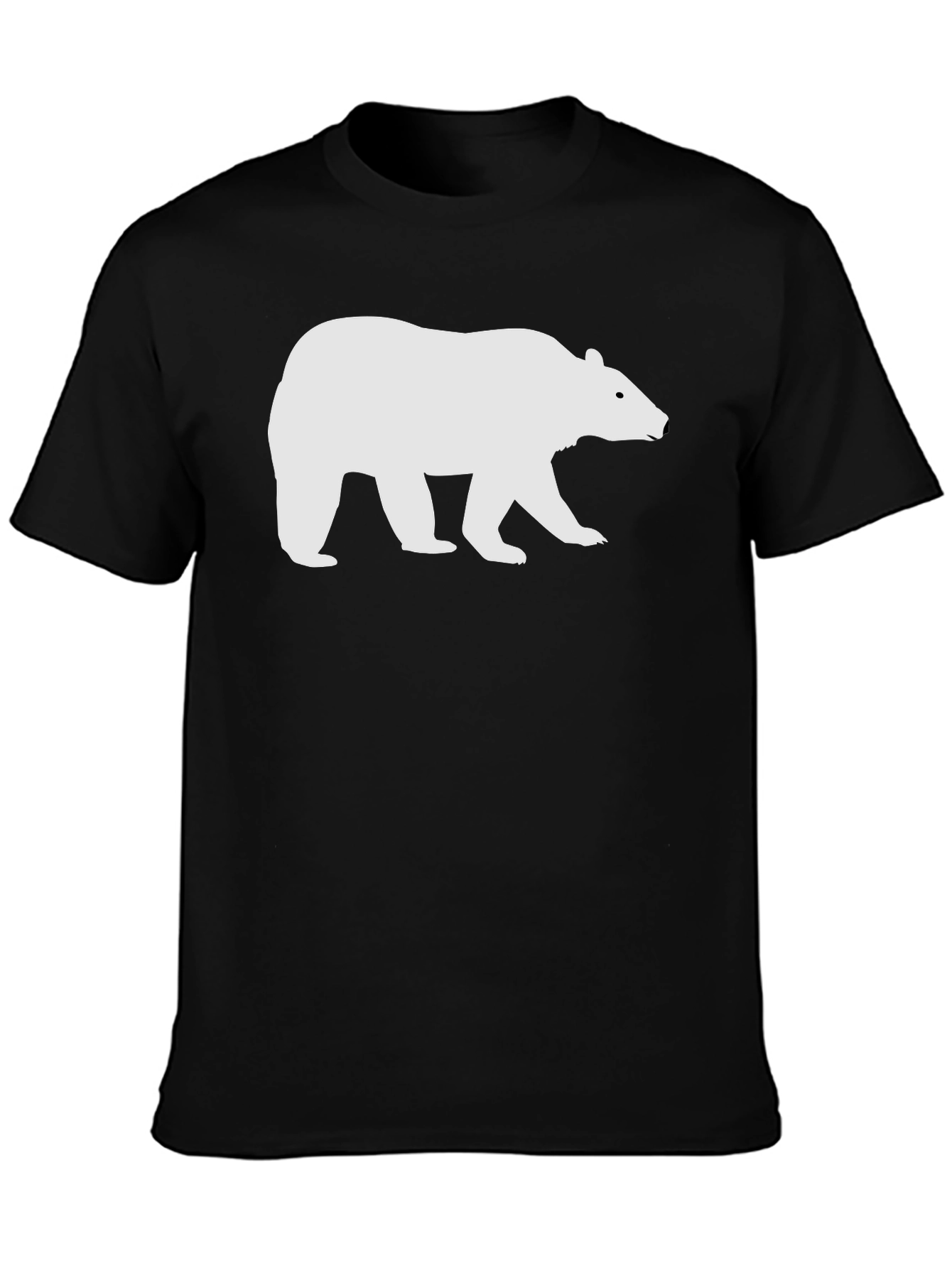 Bear Graphic Black T-Shirt