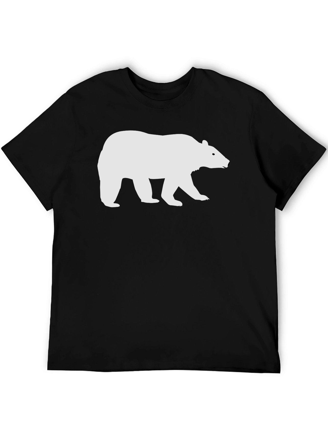 Bear Graphic Black T-Shirt