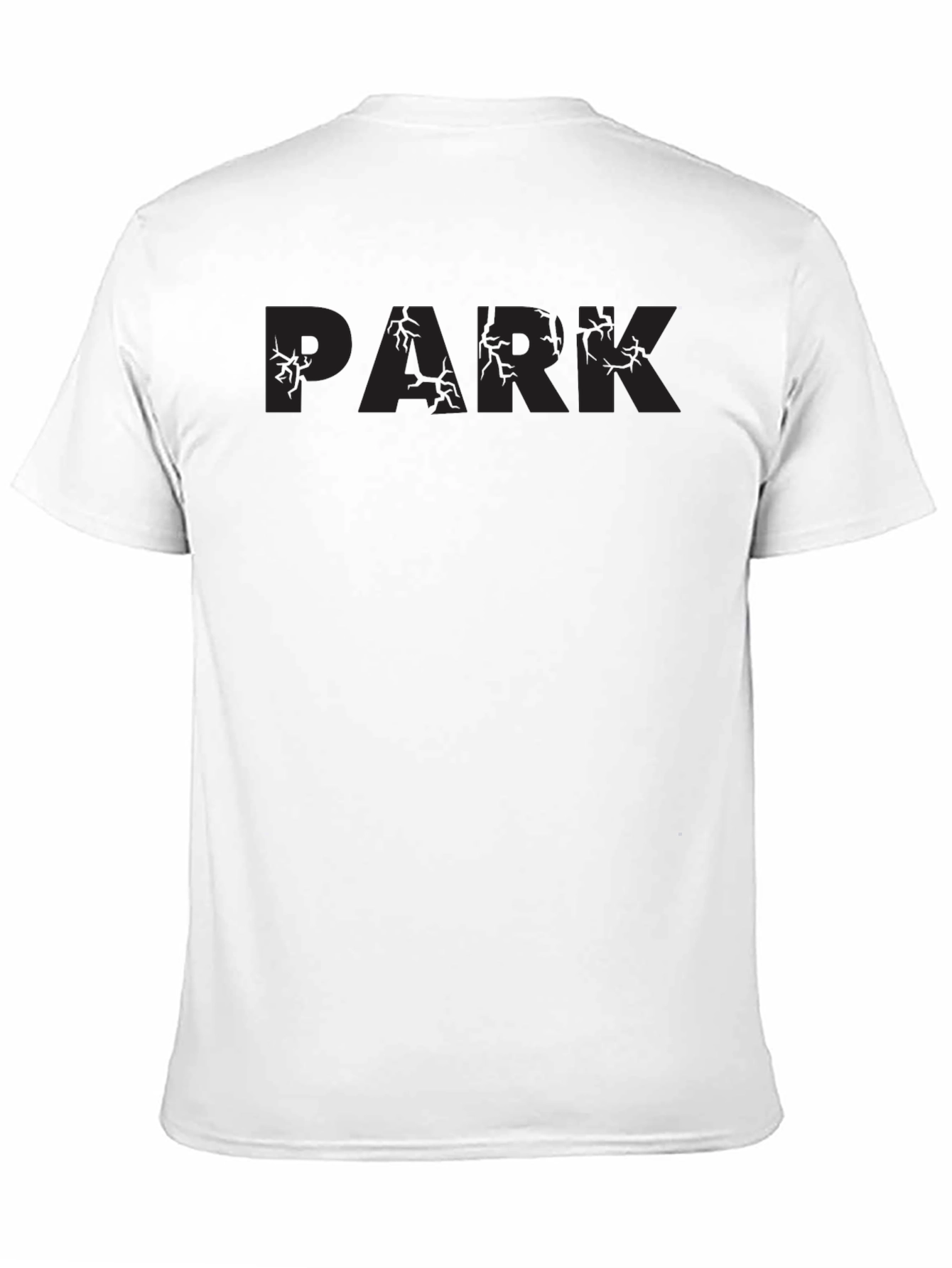 Mens Black PARK Graphic Tee