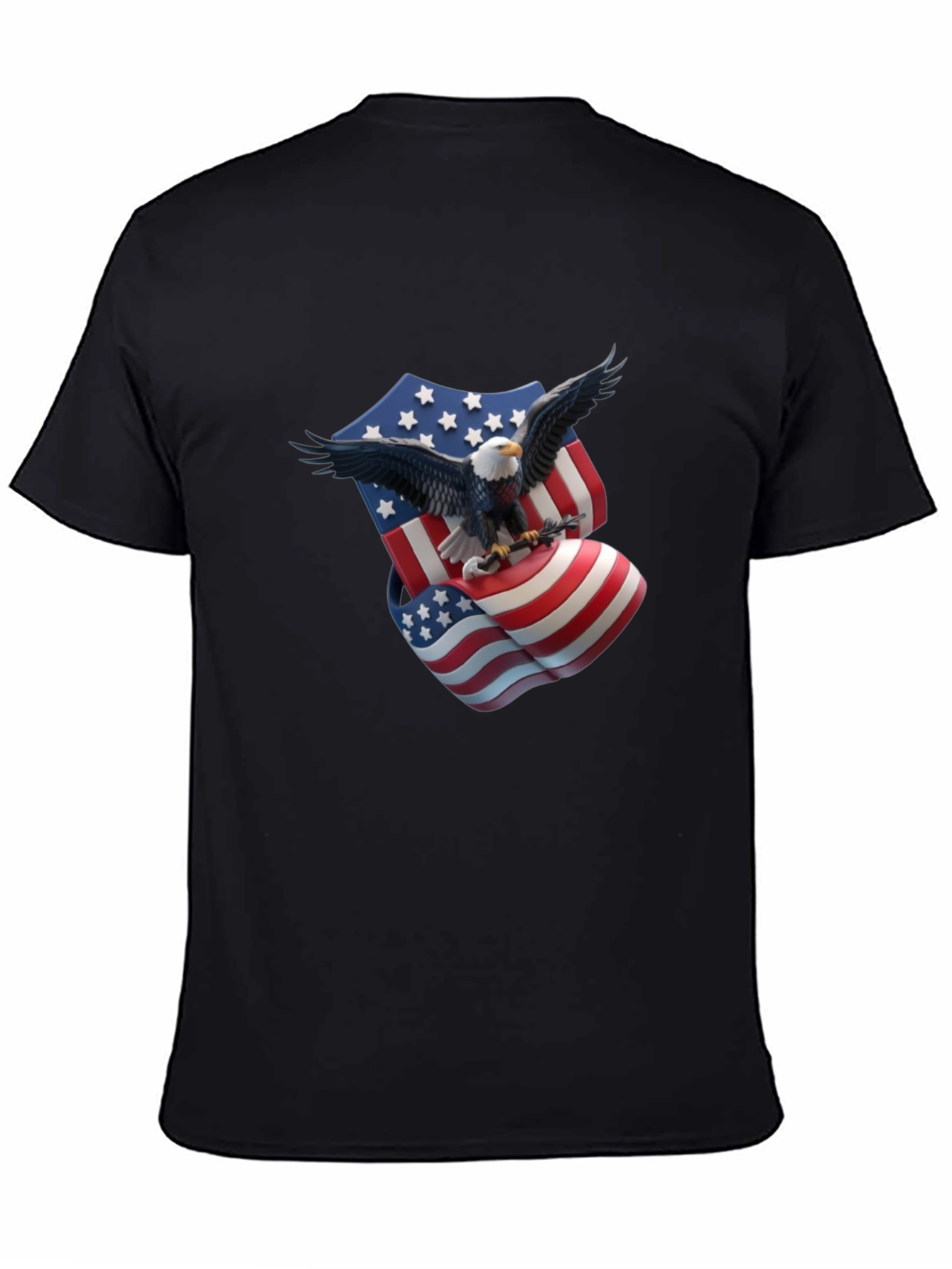 American Eagle USA Flag Graphic T-Shirt