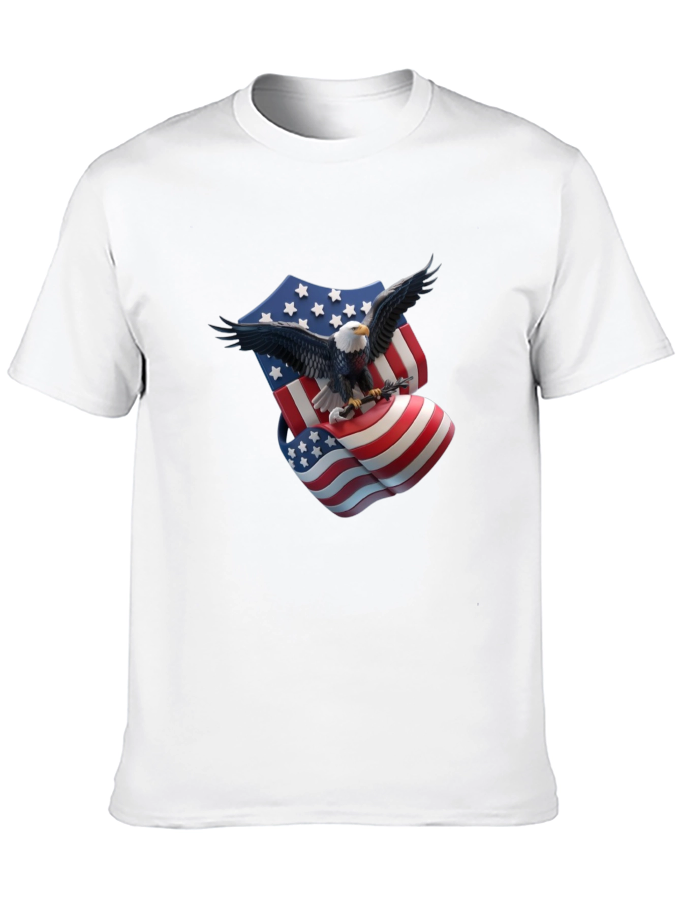 American Eagle USA Flag Graphic T-Shirt