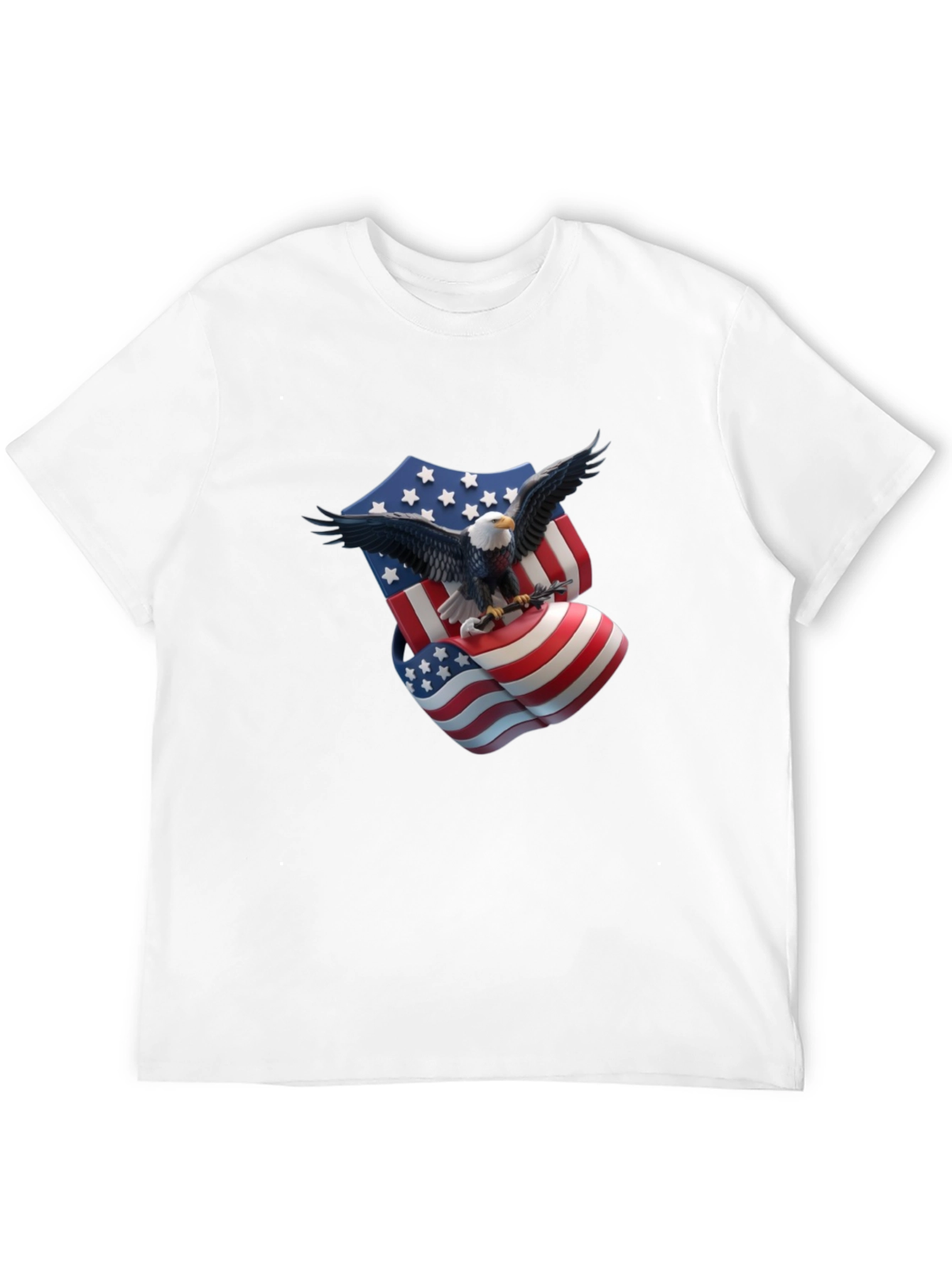 American Eagle USA Flag Graphic T-Shirt