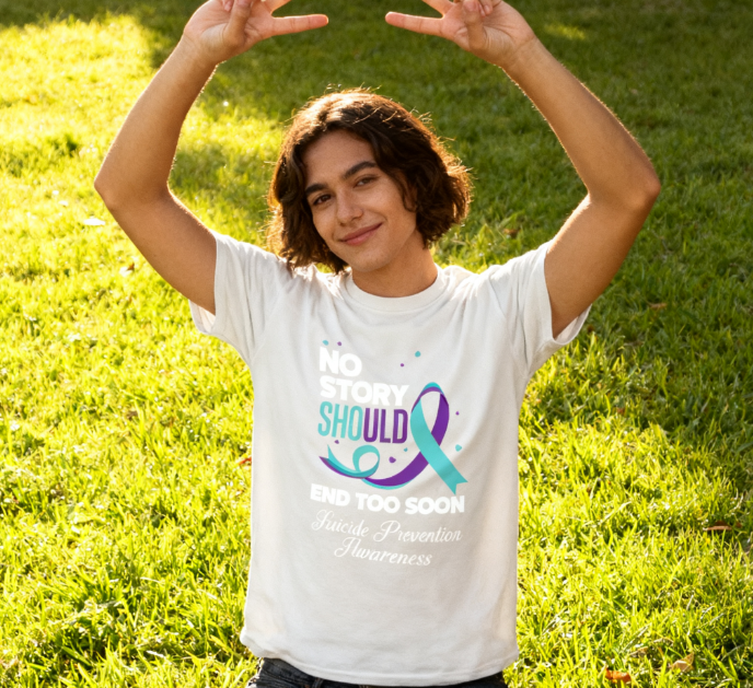 No Story Should End Too Soon” Suicide Prevention Awareness Unisex T-Shirt - Mental Health Advocacy & Hope-Inspired Tee