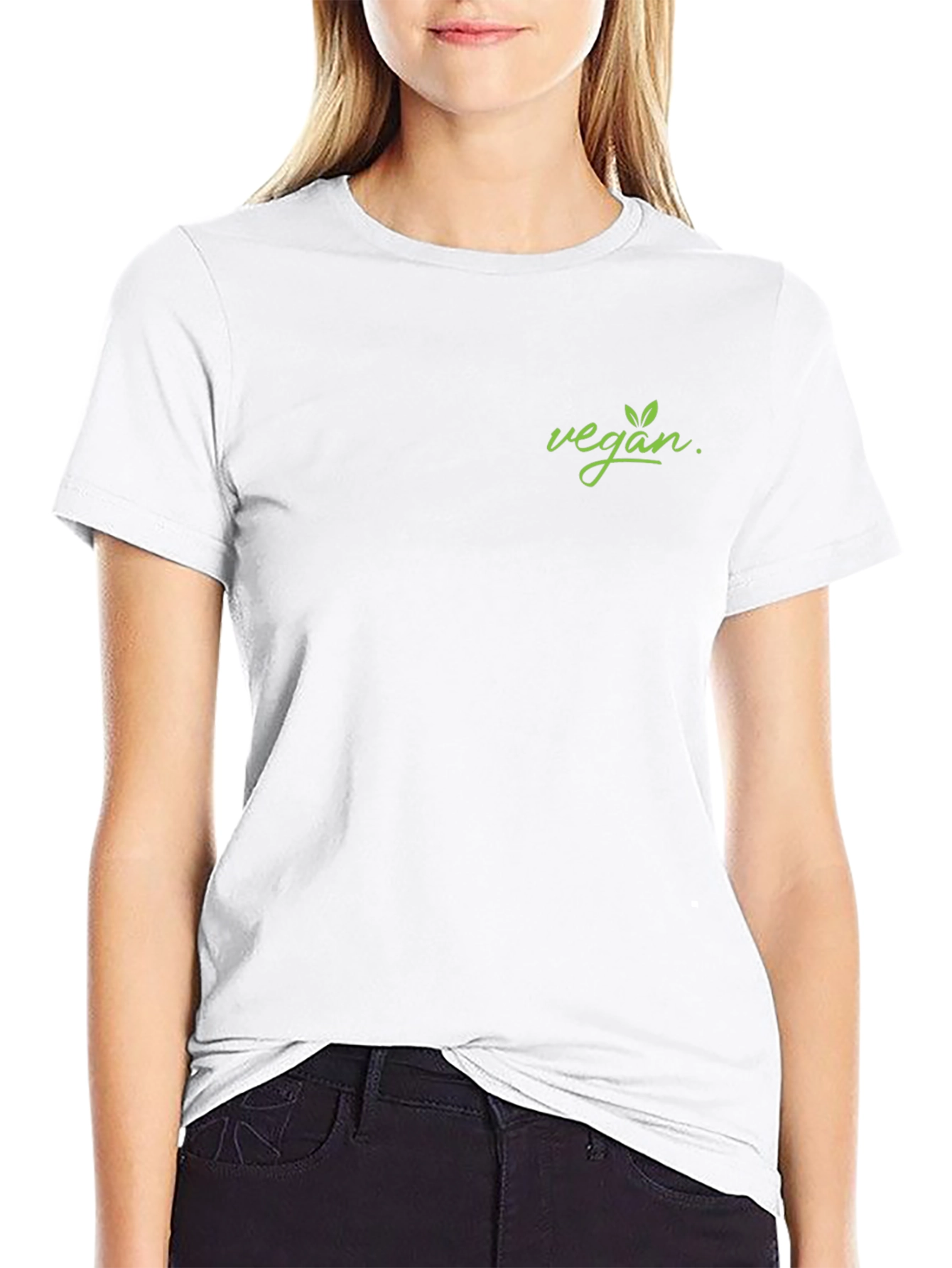 Vegan Script T-Shirt - Unisex Soft Cotton Tee