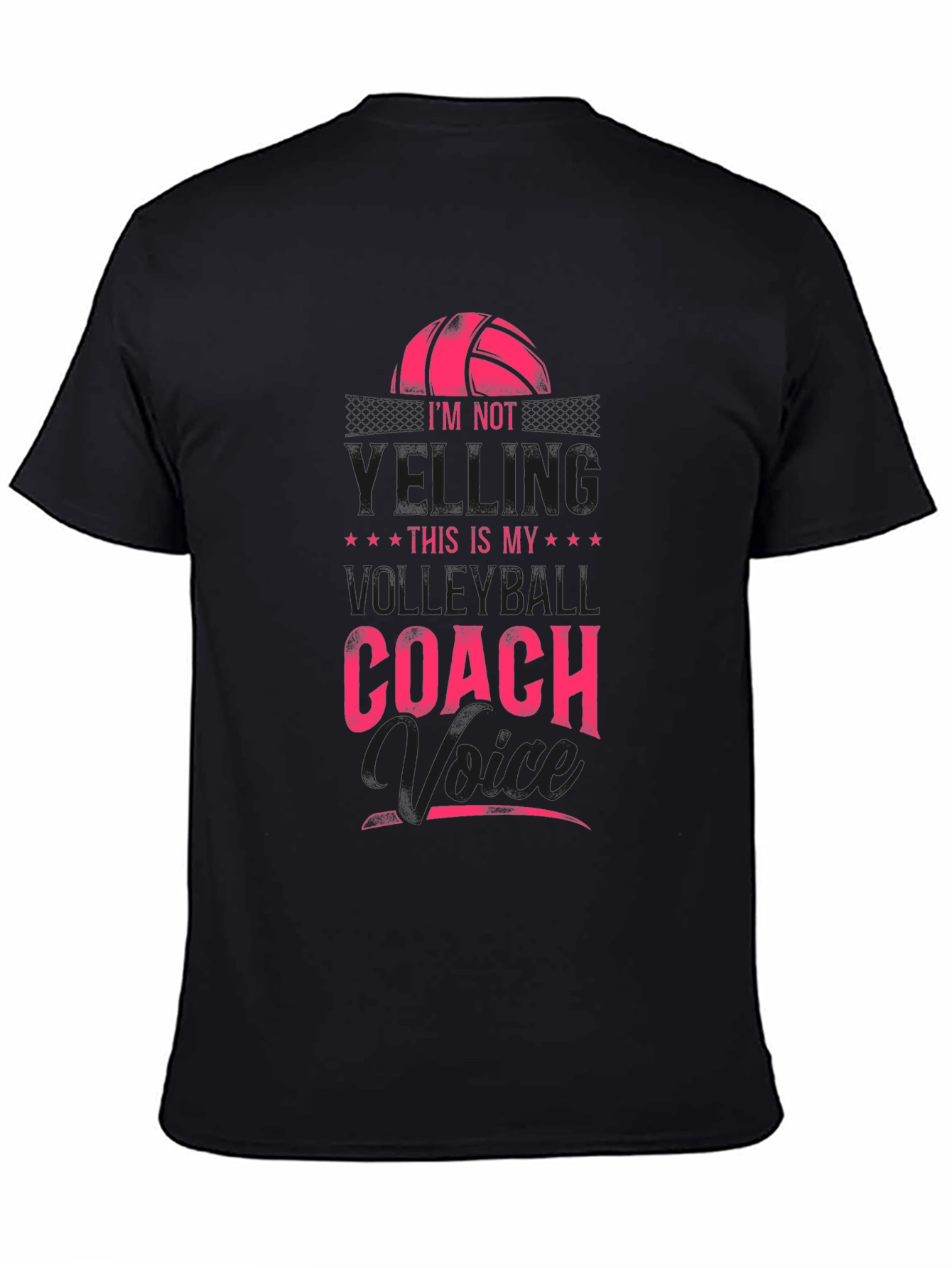 Volleyball Coach Voice Graphic Tee