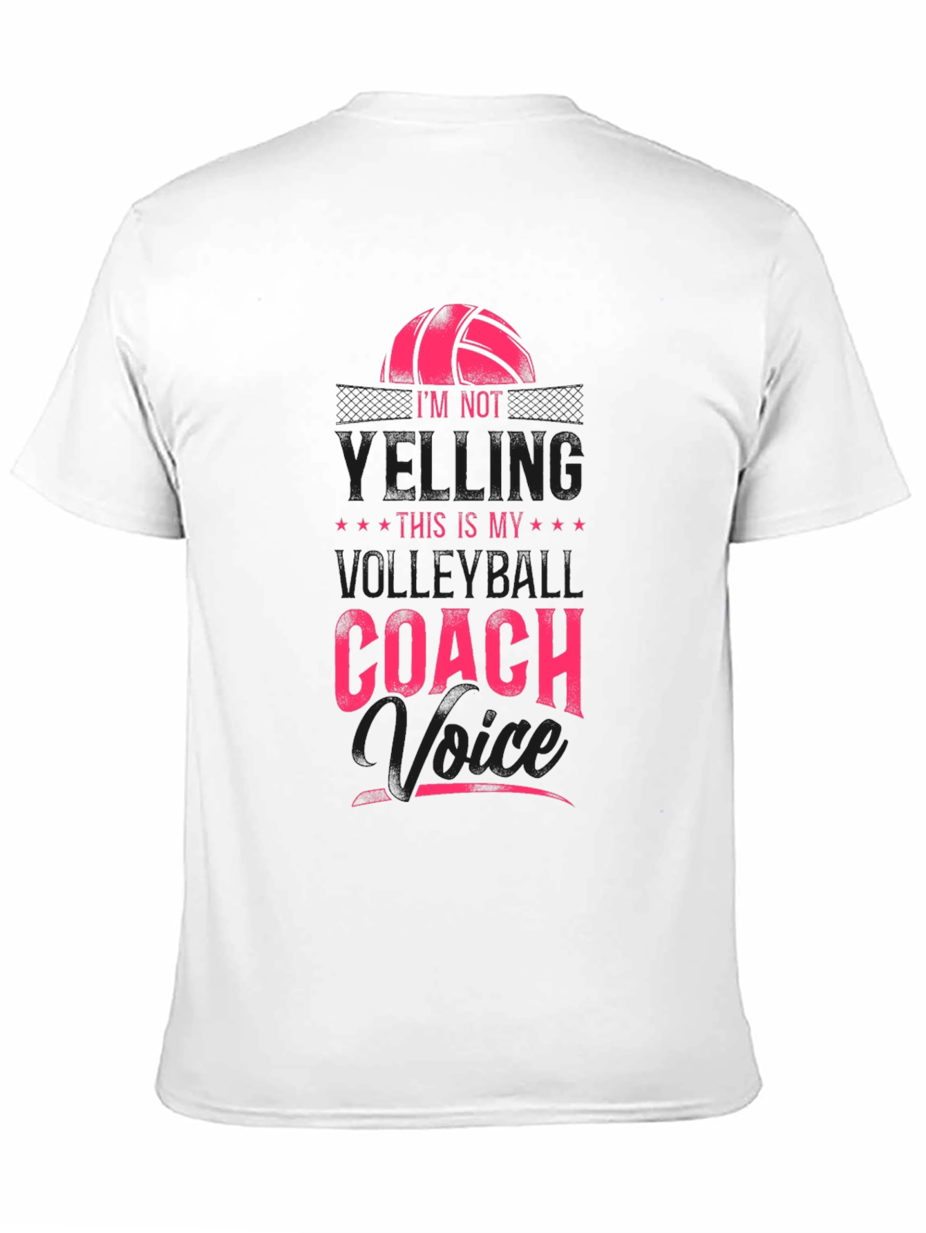Volleyball Coach Voice Graphic Tee