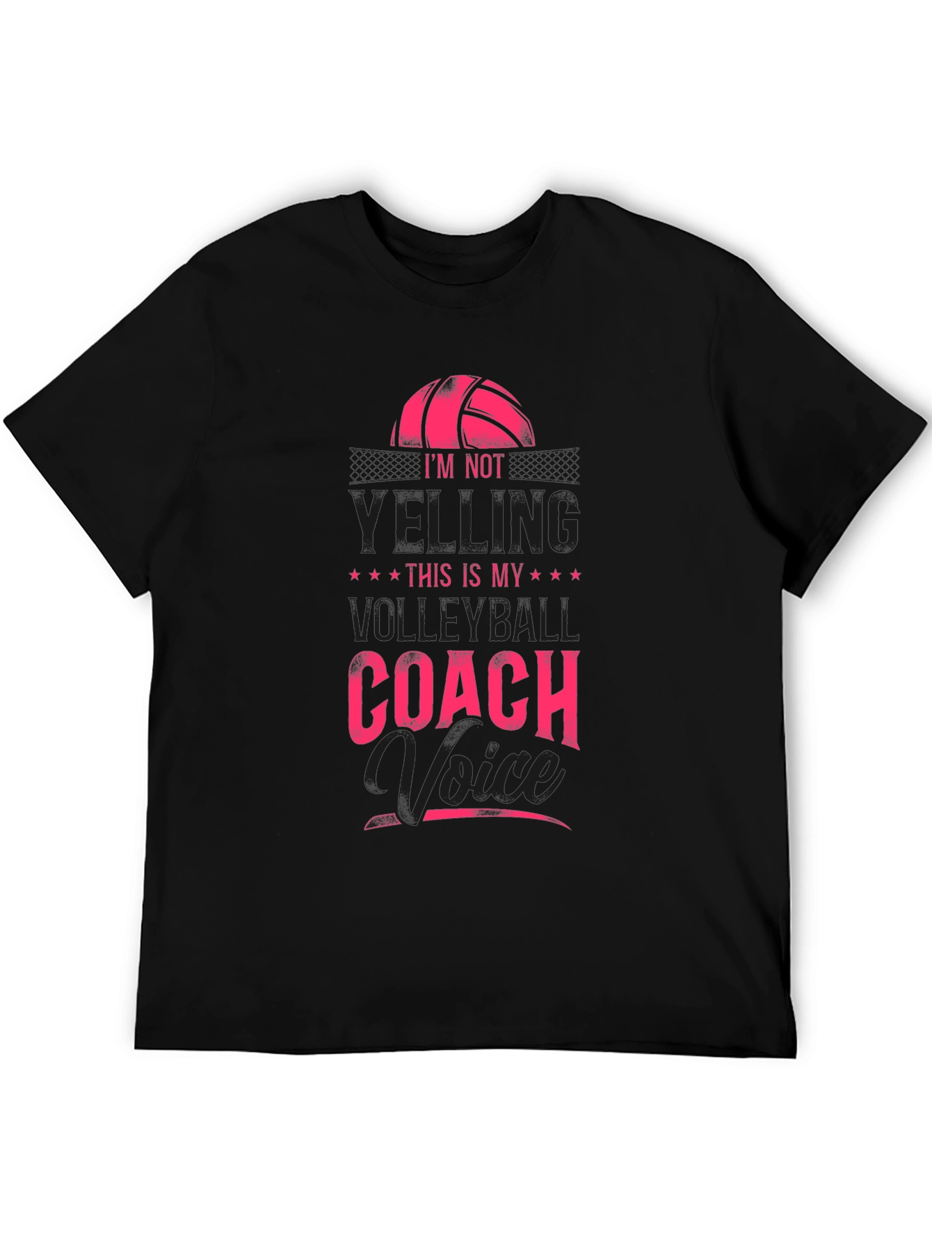 Volleyball Coach Voice Graphic Tee