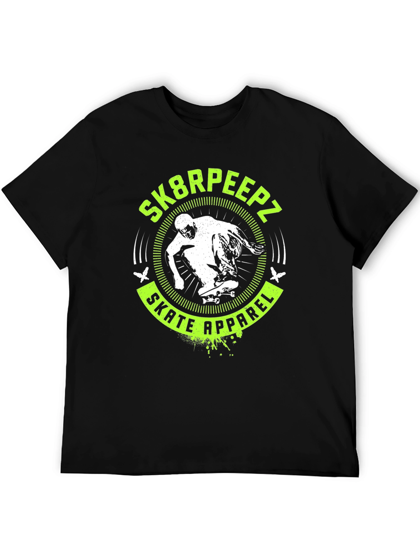 Sk8rpeepz Skate Apparel T-Shirt - Black