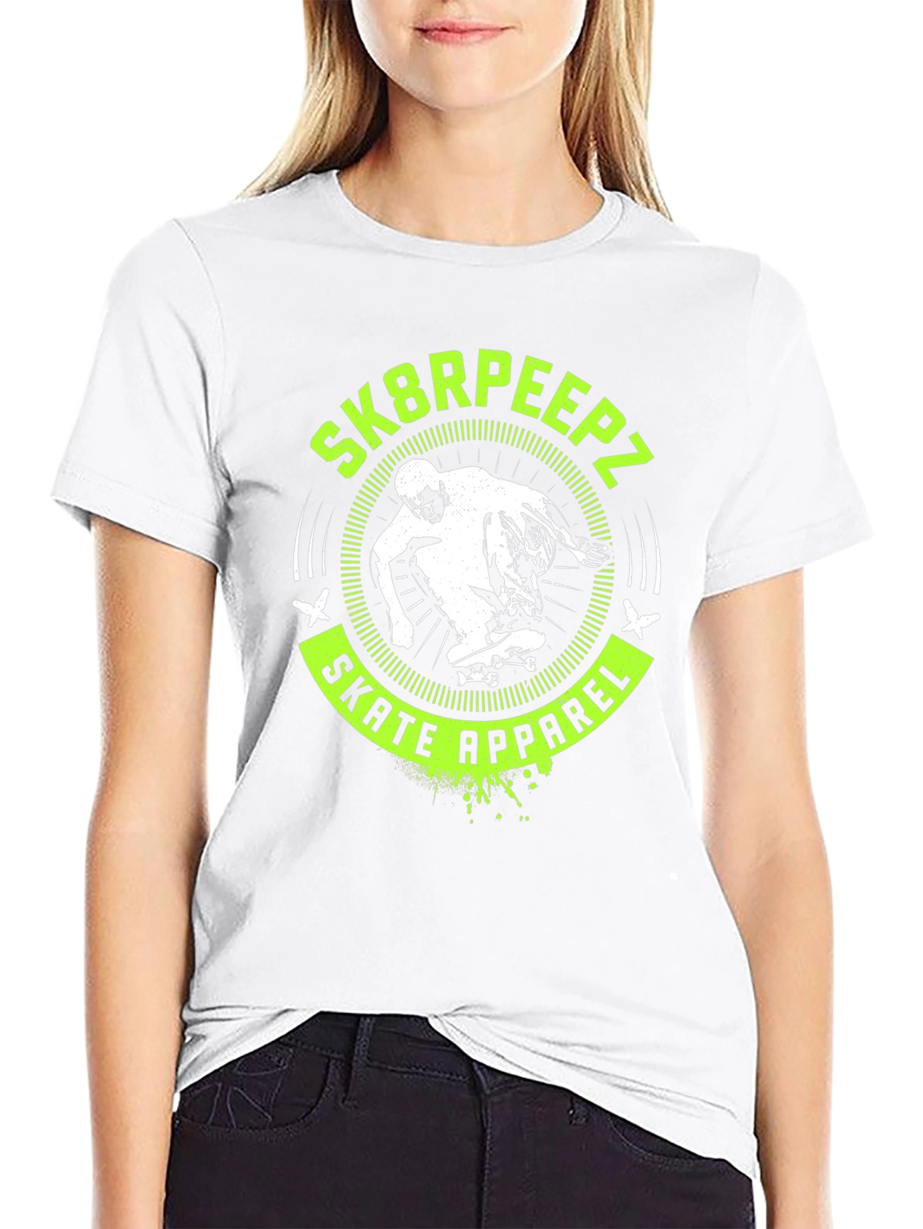 Sk8rpeepz Skate Apparel T-Shirt - Black