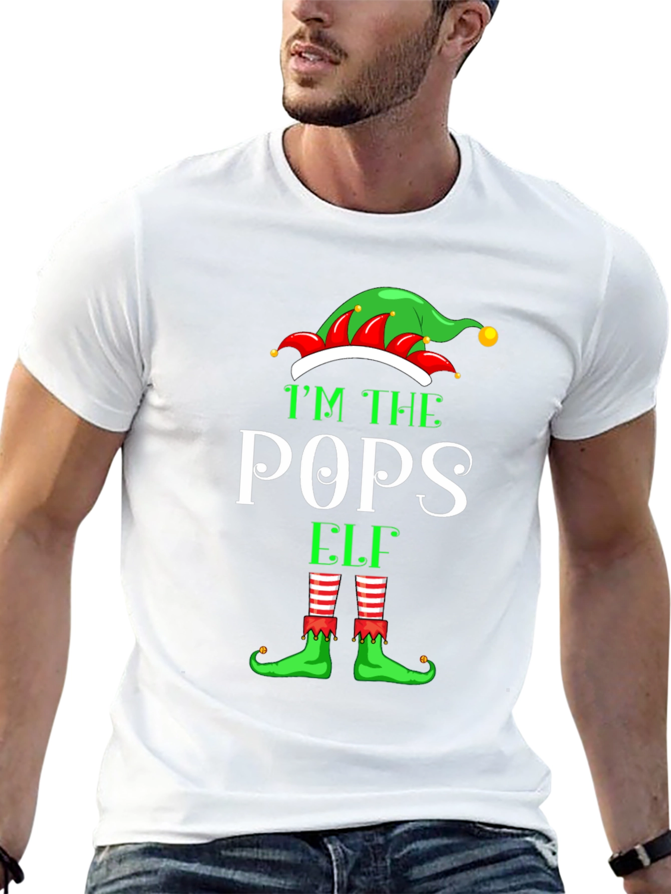 Im the Pops Elf Christmas T-Shirt