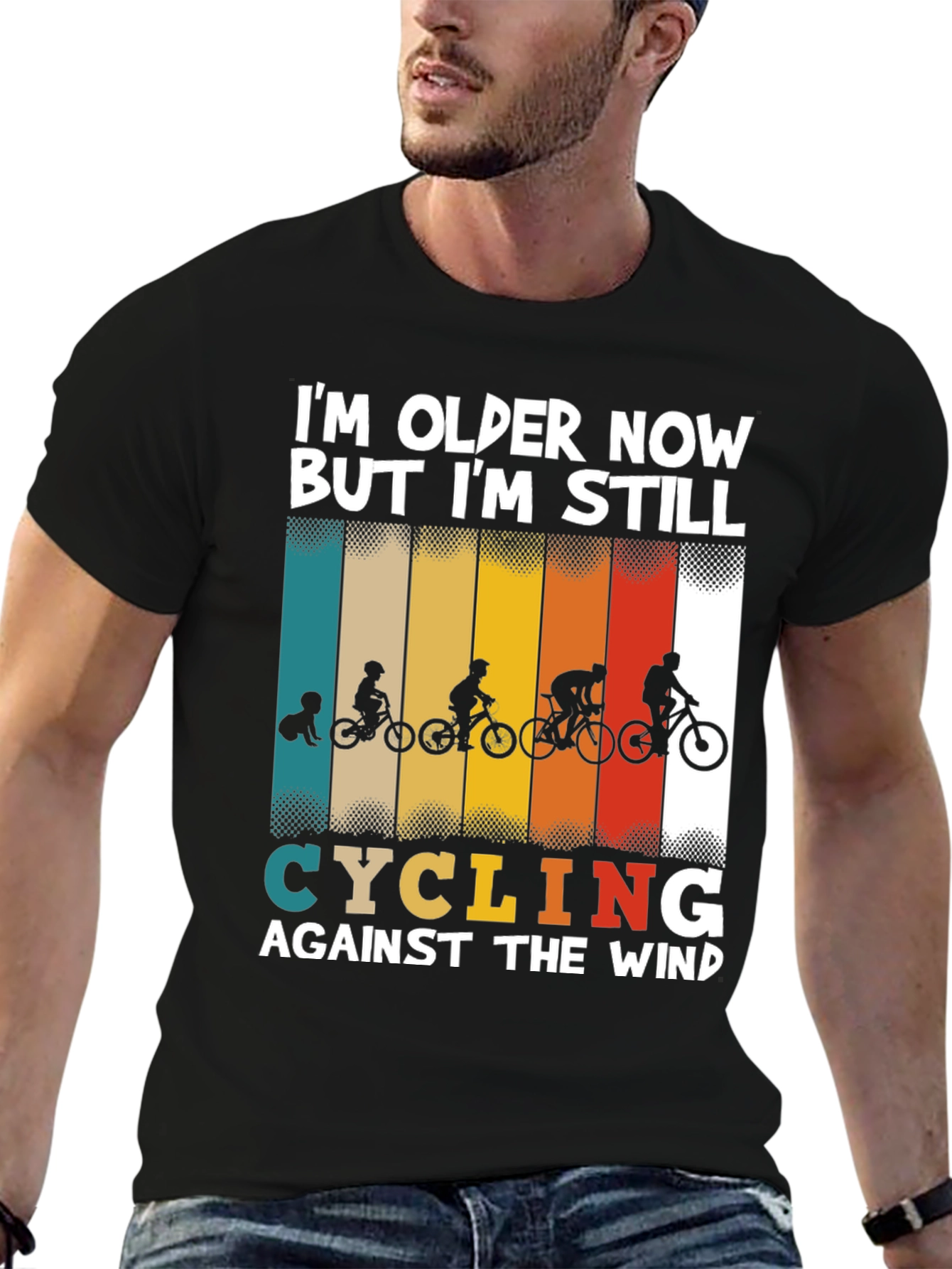 Older But Still Cycling Graphic T-Shirt