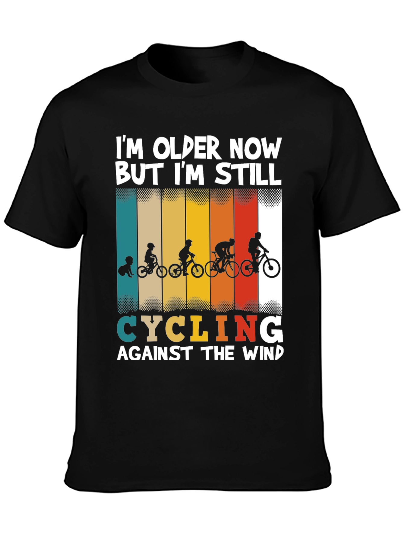 Older But Still Cycling Graphic T-Shirt
