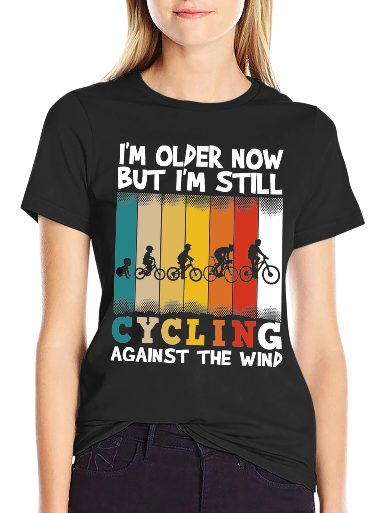 Older But Still Cycling Graphic T-Shirt