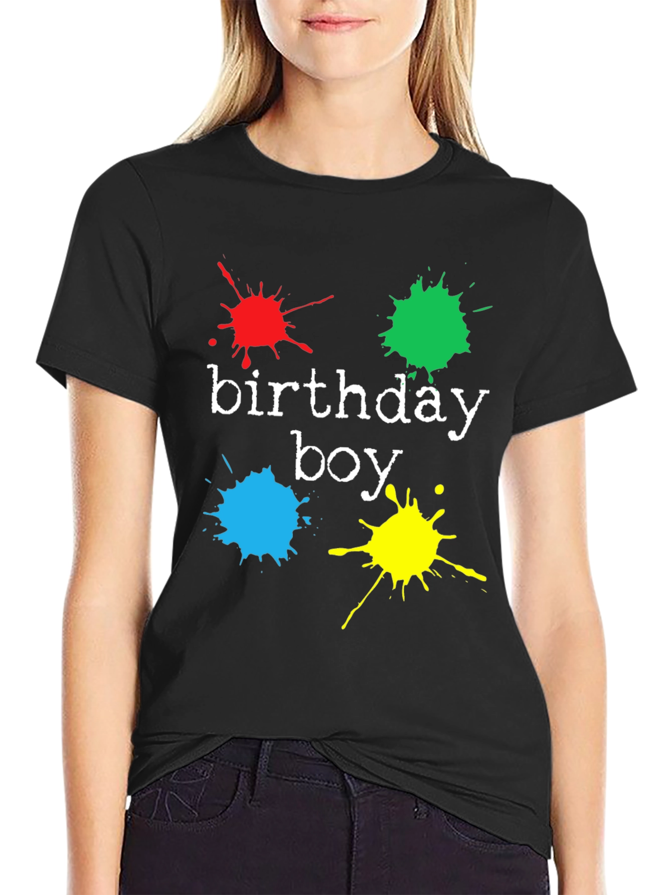 Birthday Boy Splash T-Shirt - Fun Party Tee