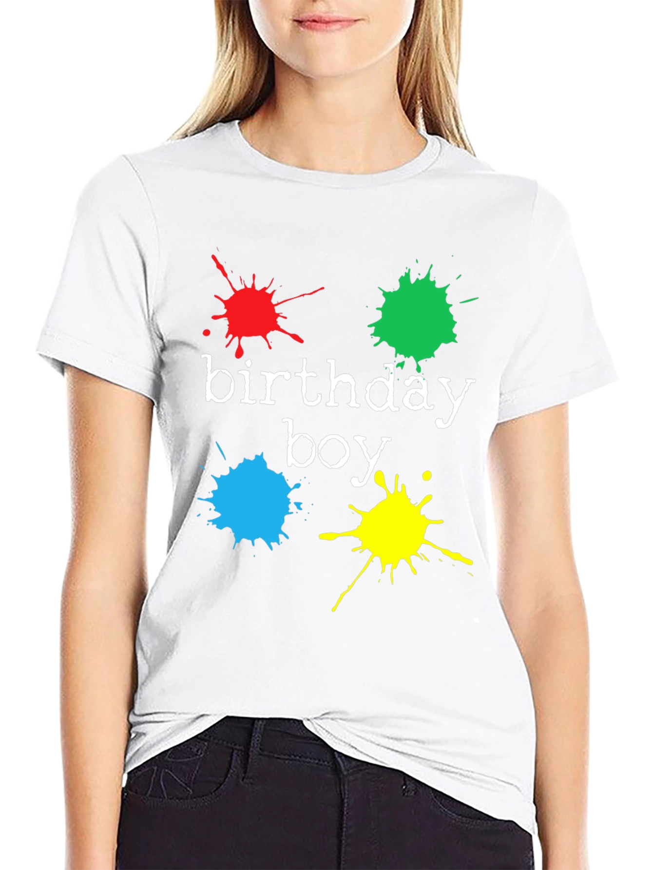 Birthday Boy Splash T-Shirt - Fun Party Tee