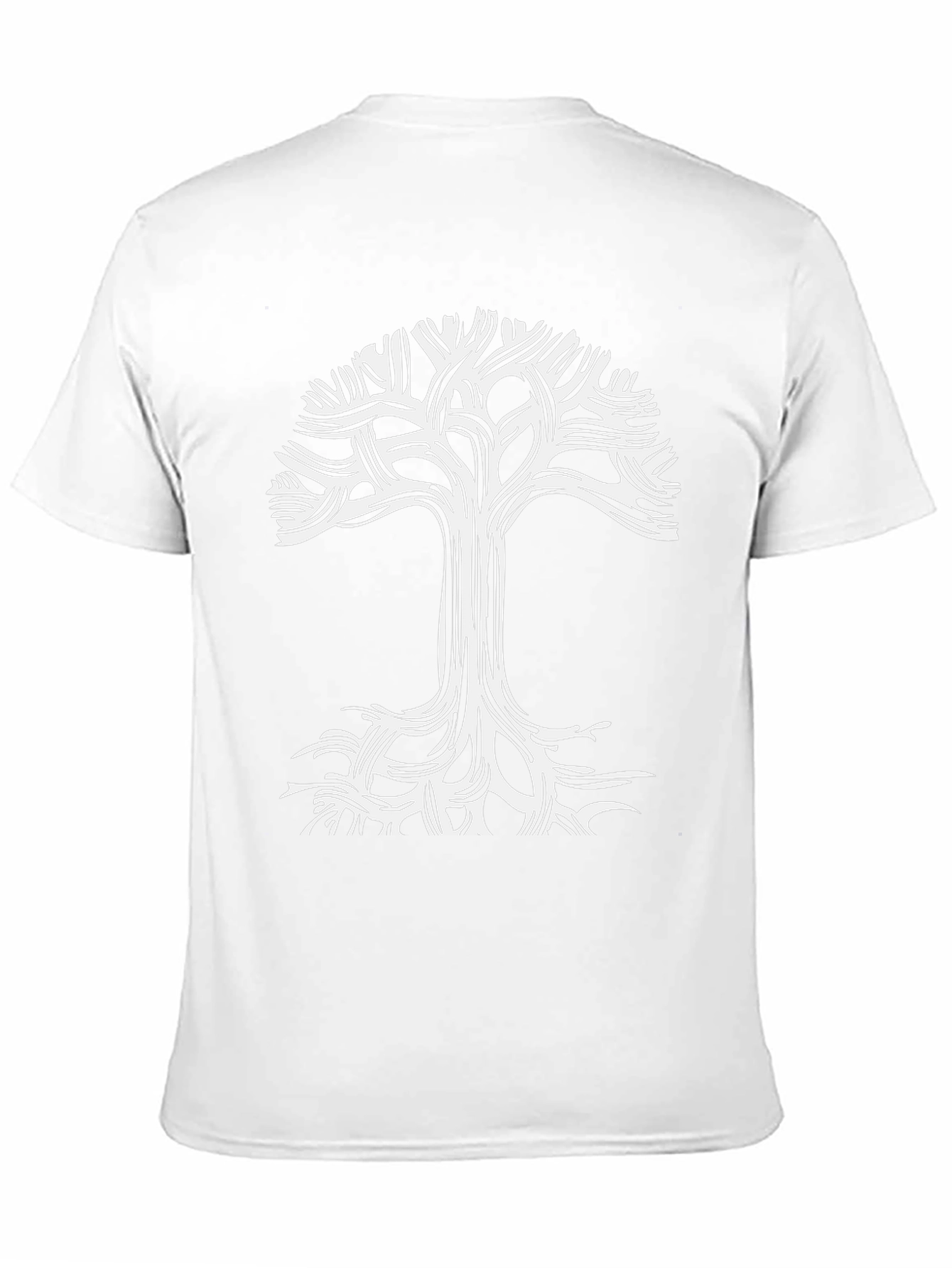 Abstract Tree of Life Graphic T-Shirt