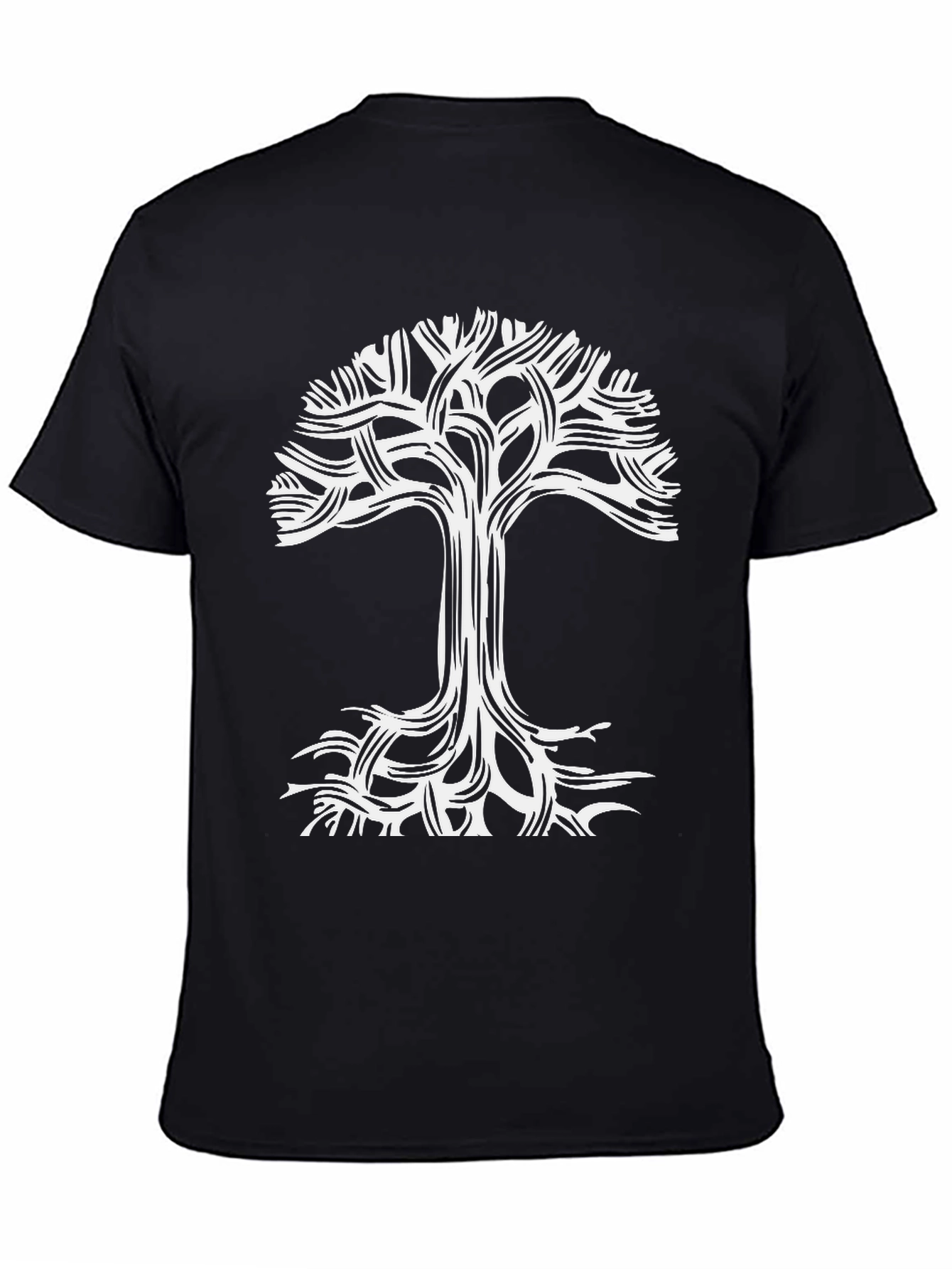 Abstract Tree of Life Graphic T-Shirt