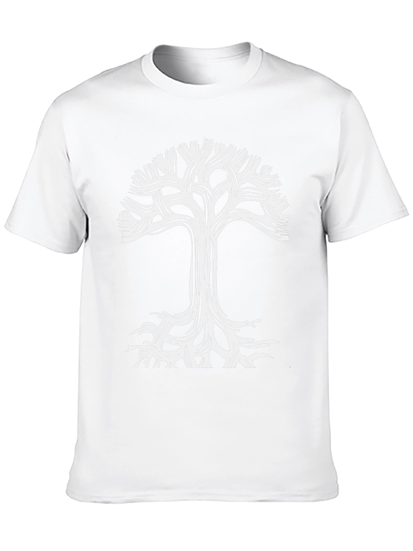Abstract Tree of Life Graphic T-Shirt