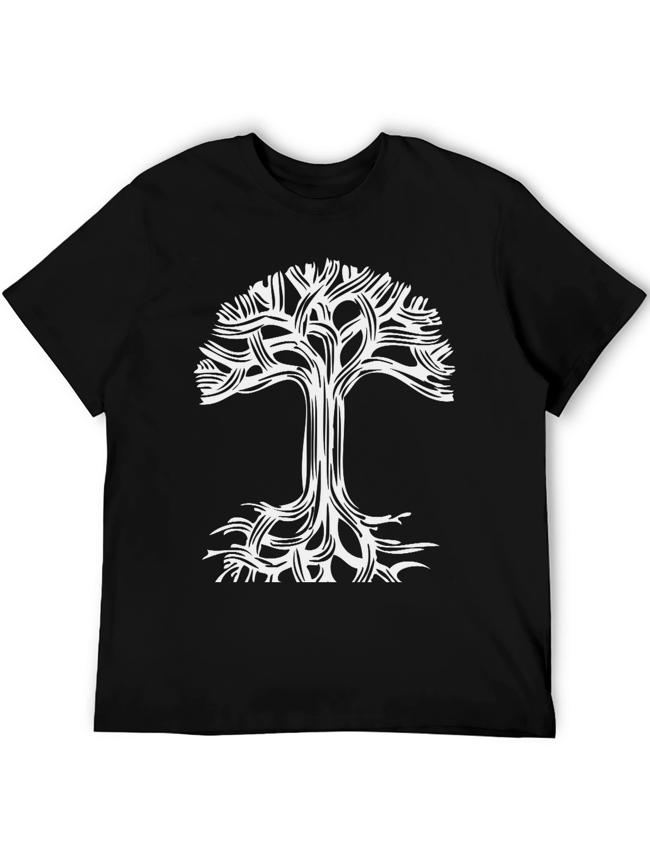 Abstract Tree of Life Graphic T-Shirt