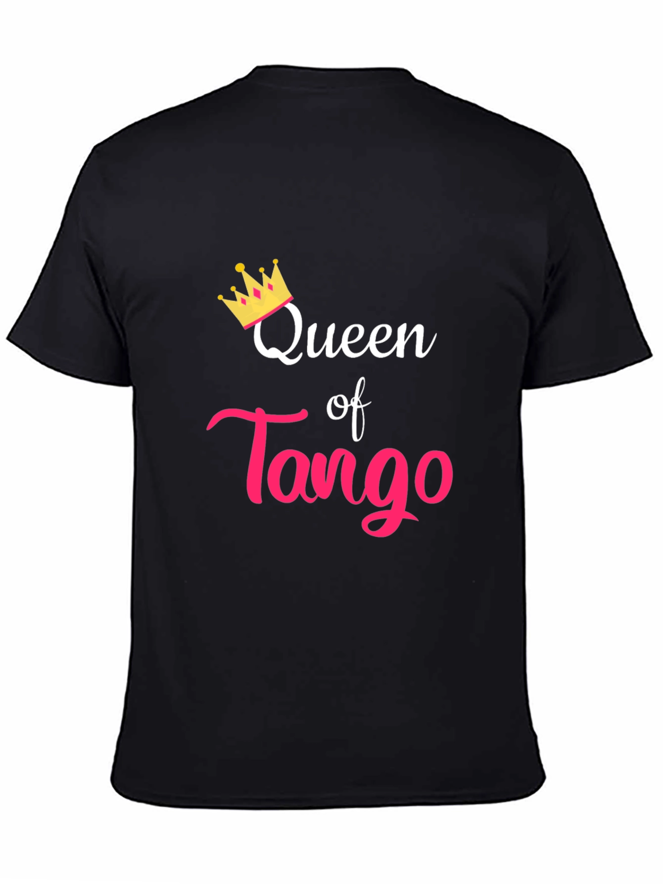Queen of Tango Black Graphic T-Shirt