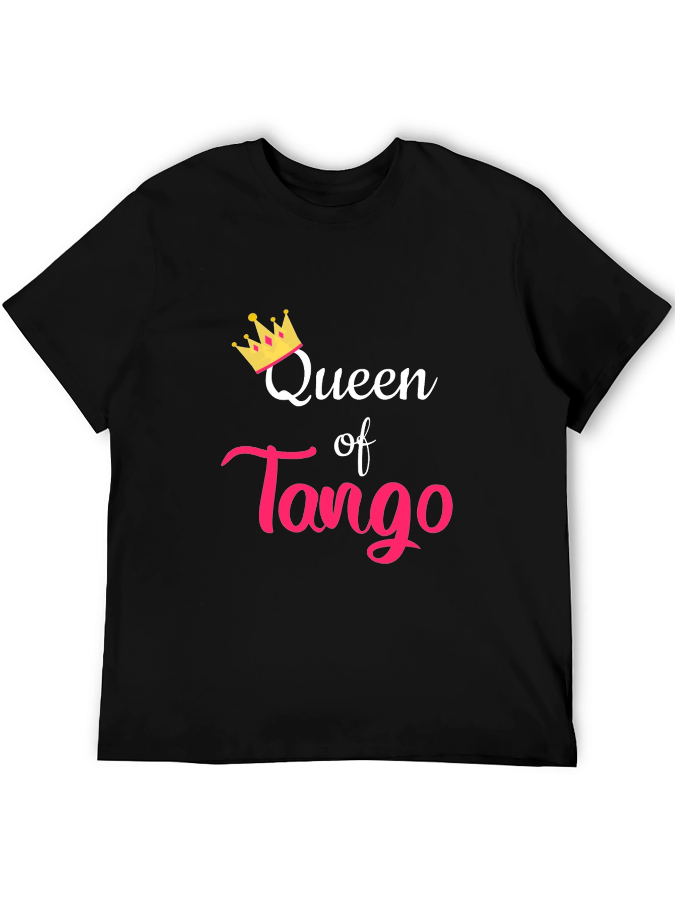 Queen of Tango Black Graphic T-Shirt