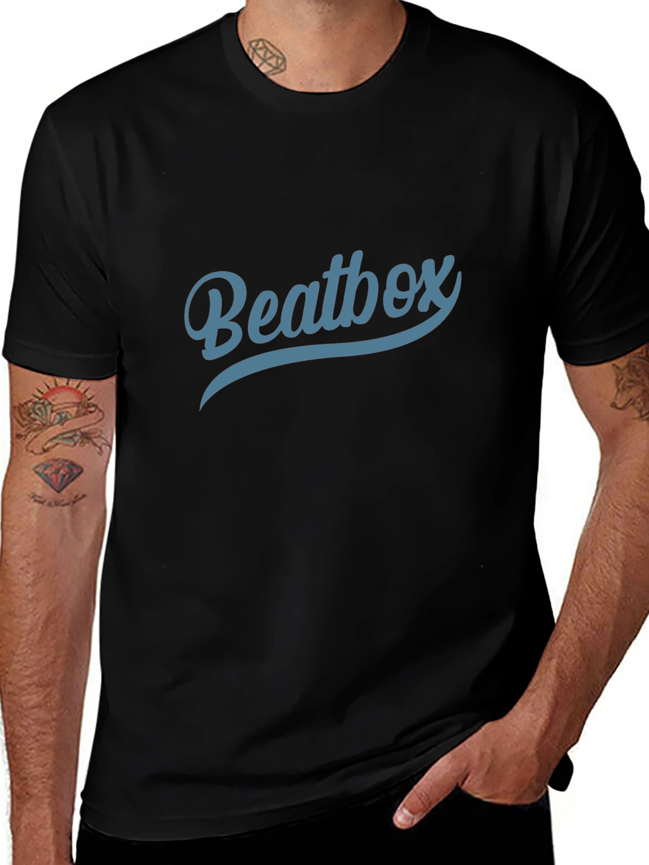 Beatbox T-Shirt - Stylish Black Tee