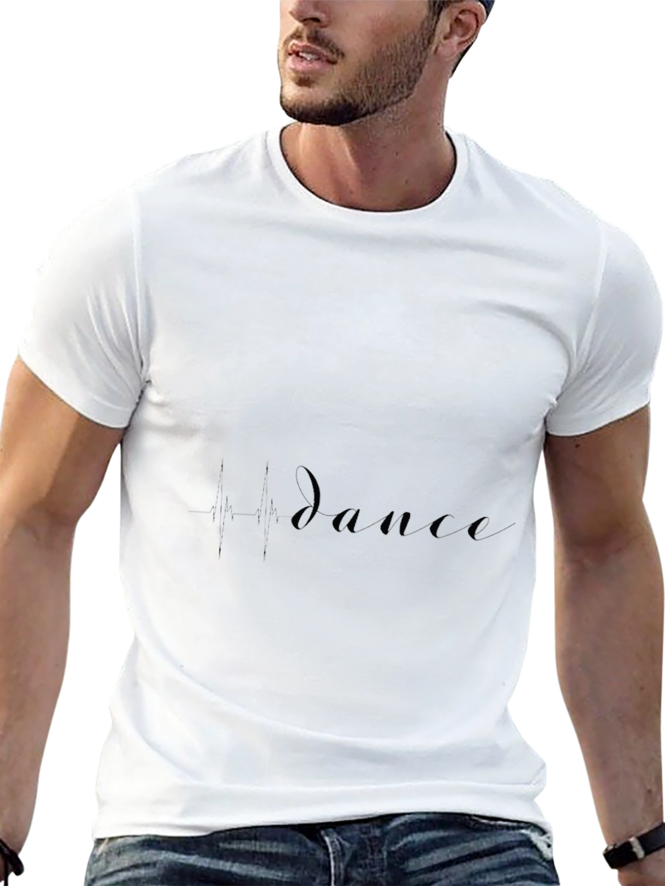 Dance Heartbeat Black T-Shirt
